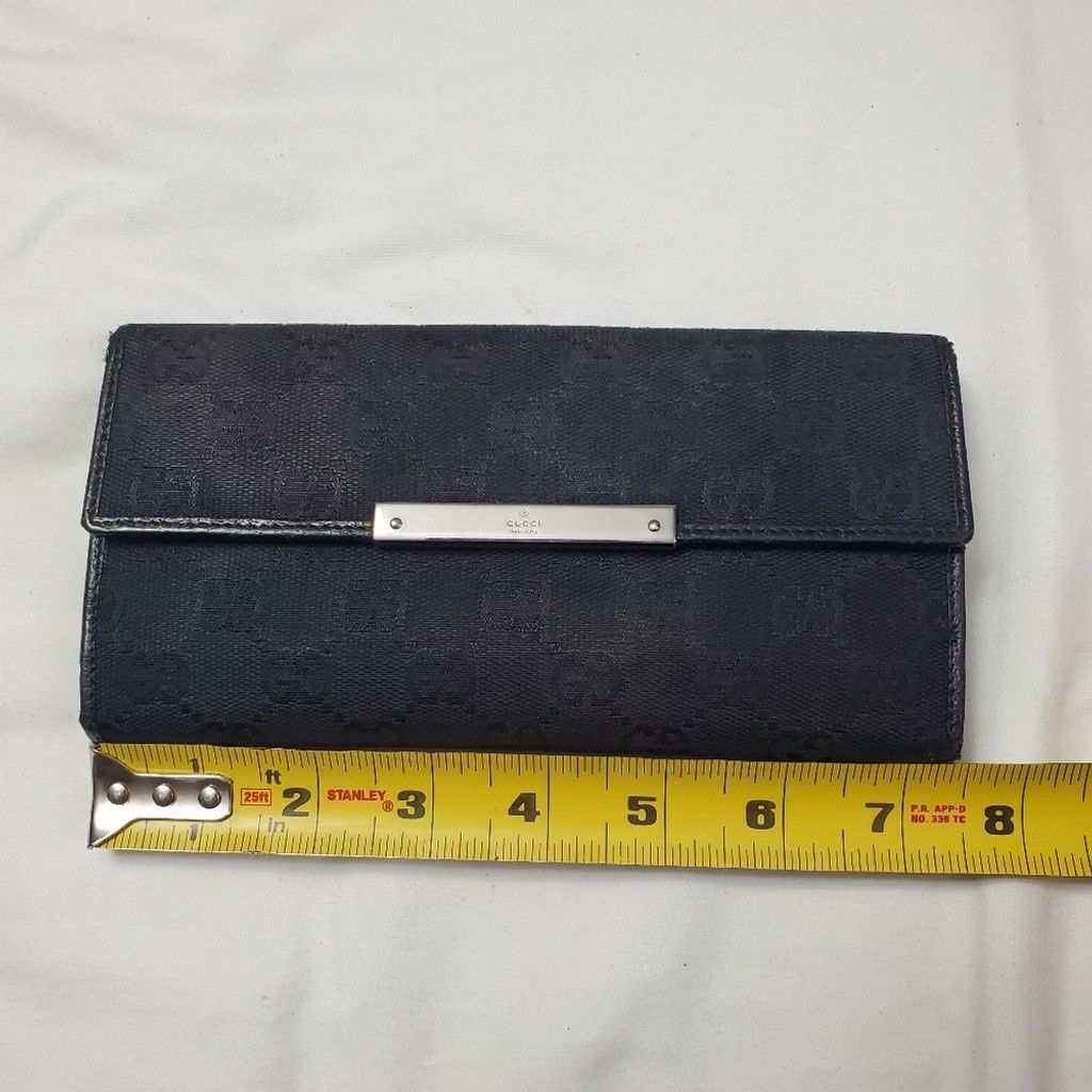Gucci Authentic Gucci Monogram Canvas wallet cardholder Size ONE SIZE - 7 Thumbnail