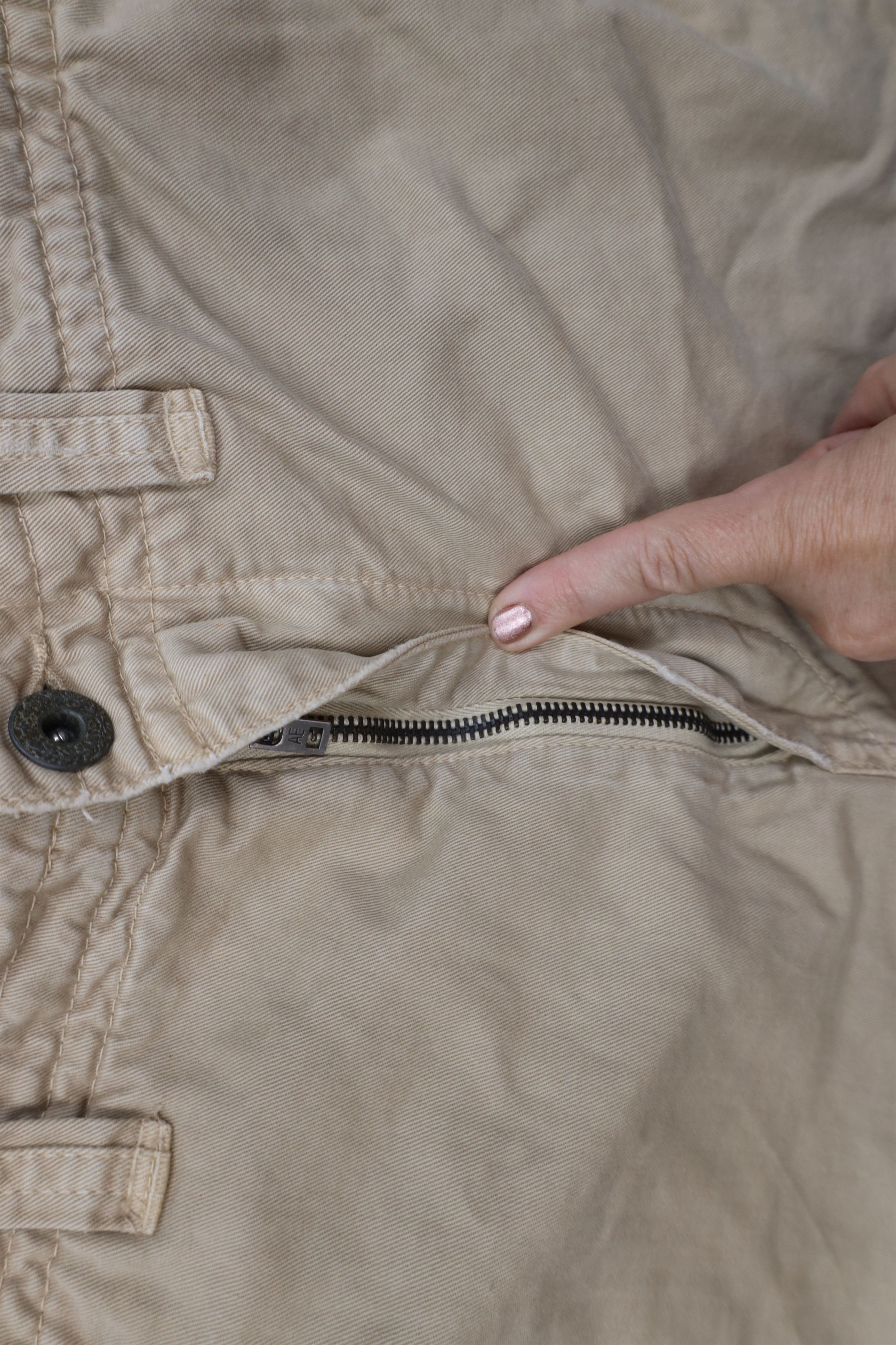 American Eagle Outfitters Deadstock Vintage Y2K American Eagle Outfitters GI Shorts Size US 32 / EU 48 - 5 Thumbnail