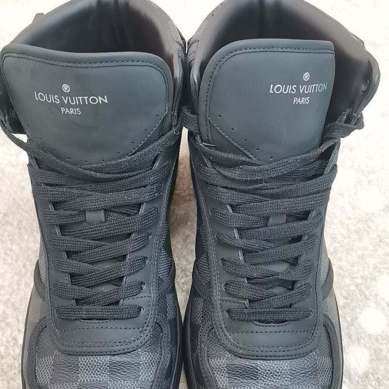 Louis Vuitton Louis Vuitton Rivoli High-Top Sneakers for Men - Size US 8 / EU 41 - 8 Thumbnail