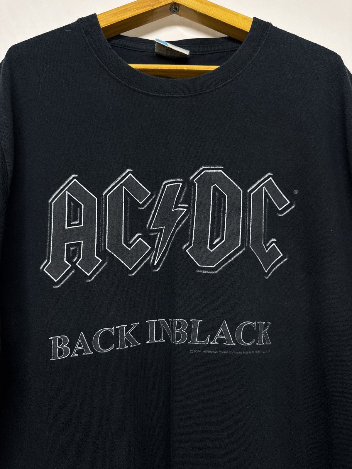 AC/DC Vintage ACDC ROCK BAND BACK In BLACK 00’’s Size US XL / EU 56 / 4 - 2 Thumbnail