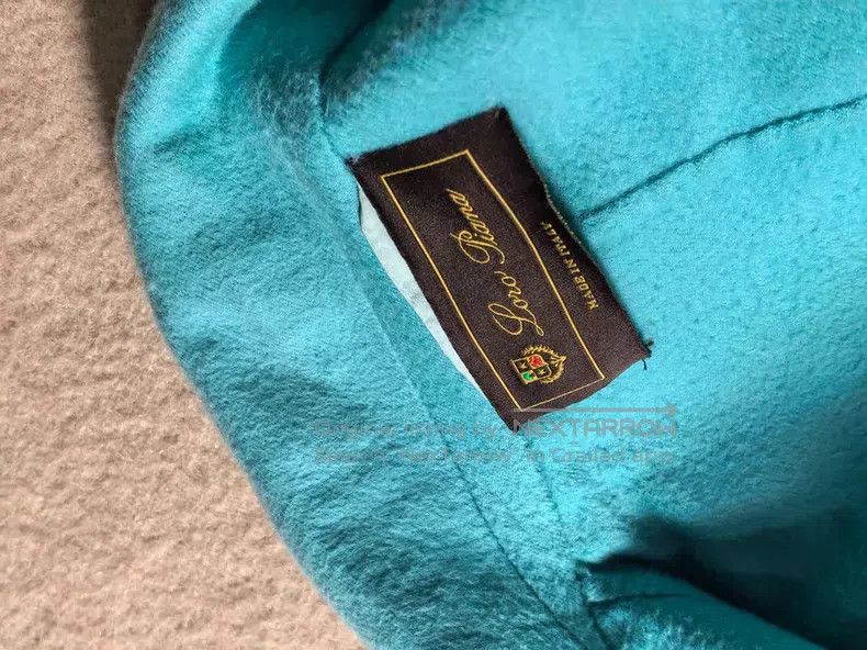 Loro Piana Loro Piana Lady Tiffany Blue Cashmere Dress Size XS / US 0-2 / IT 36-38 - 5 Thumbnail