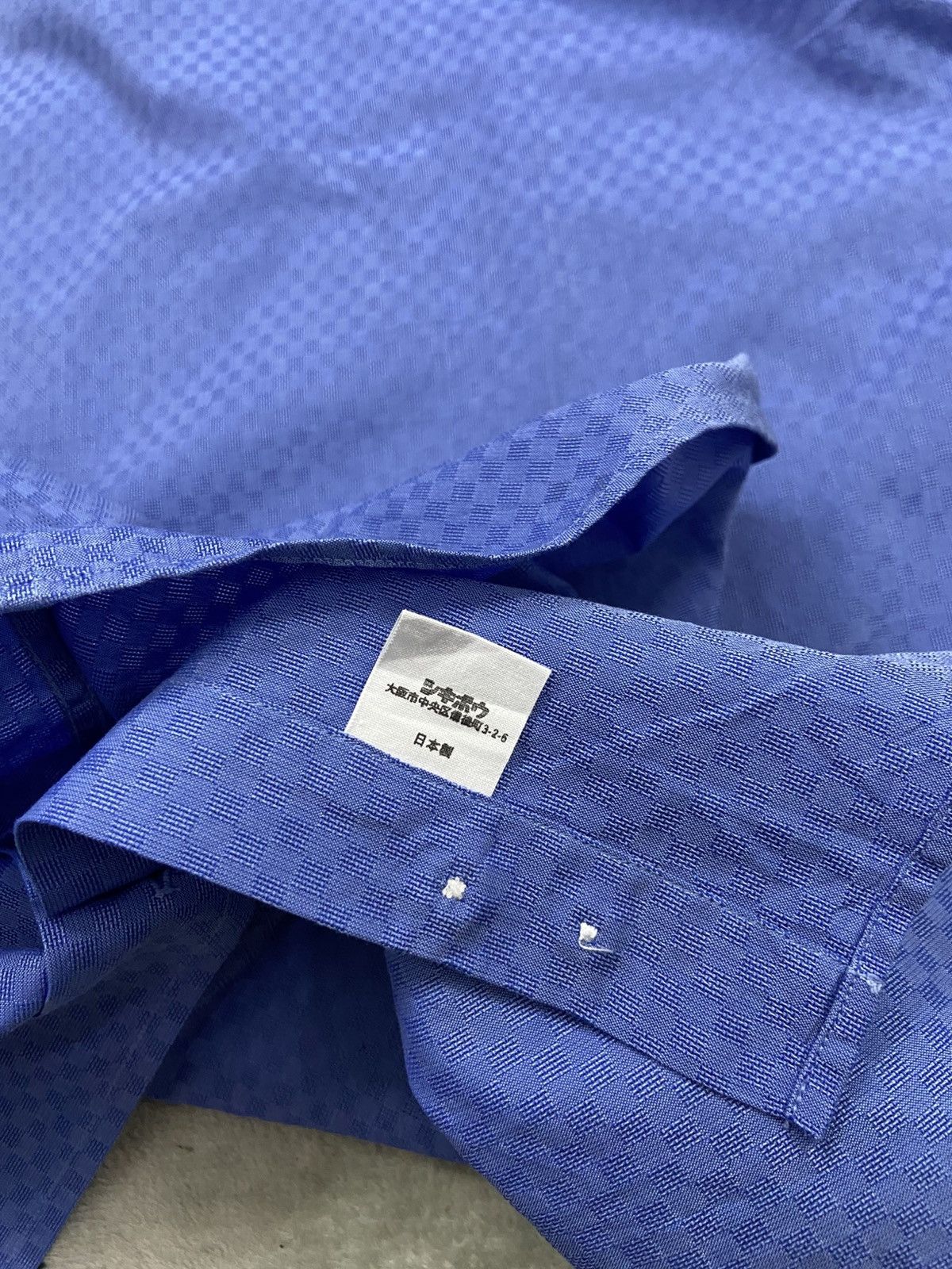 Givenchy Vintage Givenchy Paris Jacquard Pattern ButtonDown Shirts Size US L / EU 52-54 / 3 - 10 Thumbnail