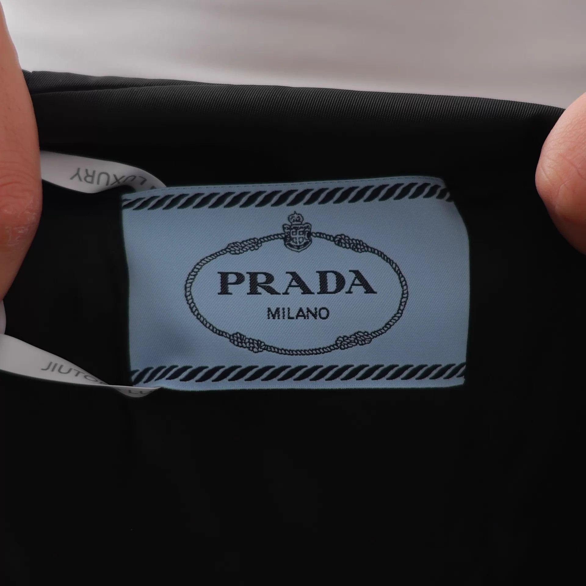 Prada Prada Women's Black Hooded Sleeveless Dress EU40 Size S / US 4 / IT 40 - 2 Thumbnail