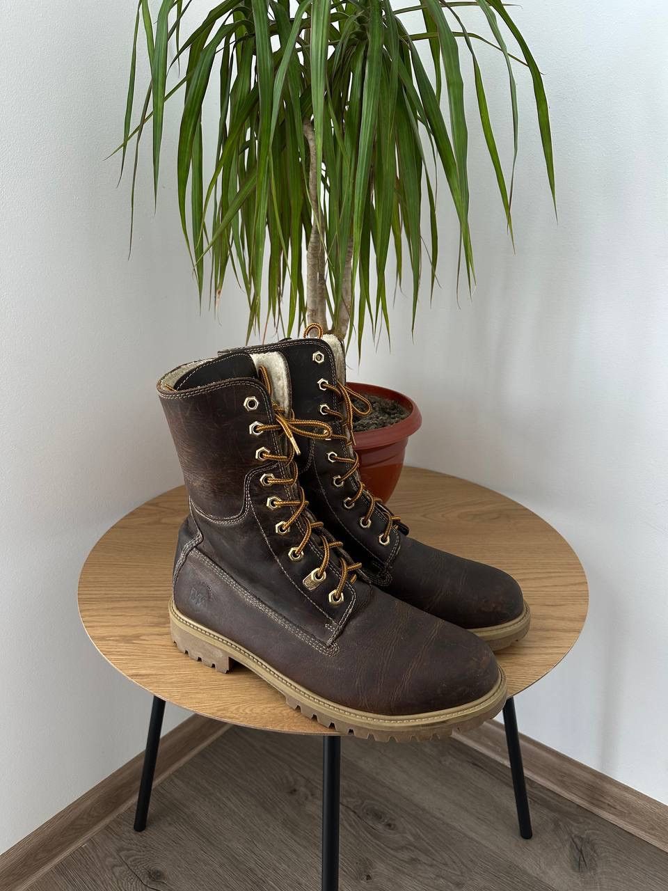 Japanese Brand × Vintage Vintage Weinbrenner Brown Leather Boots Size US 9.5 / EU 42-43 - 1 Thumbnail