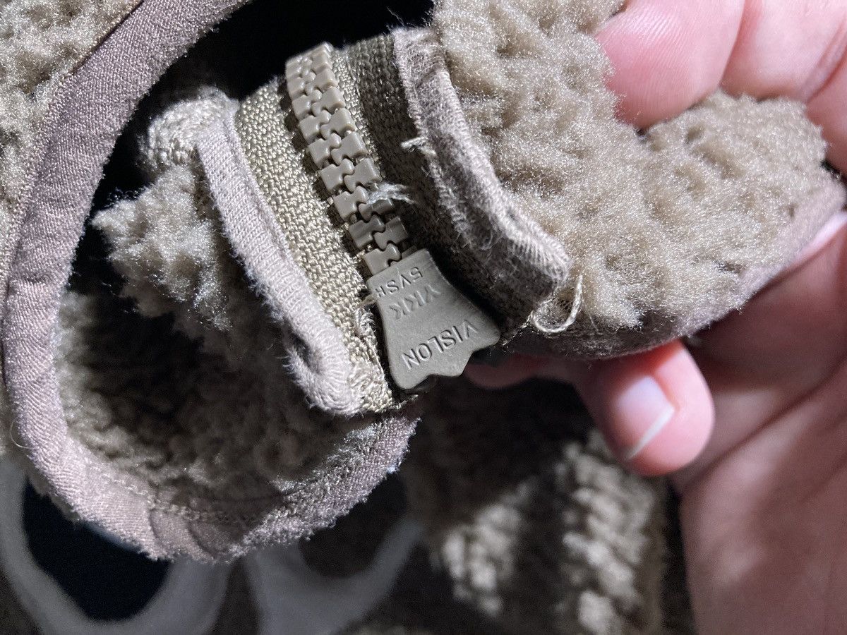 Nike × Vintage ⛩️Nike 1/3zip custom sherpa fleece vintage y2k biglogo brown Size US M / EU 48-50 / 2 - 6 Thumbnail
