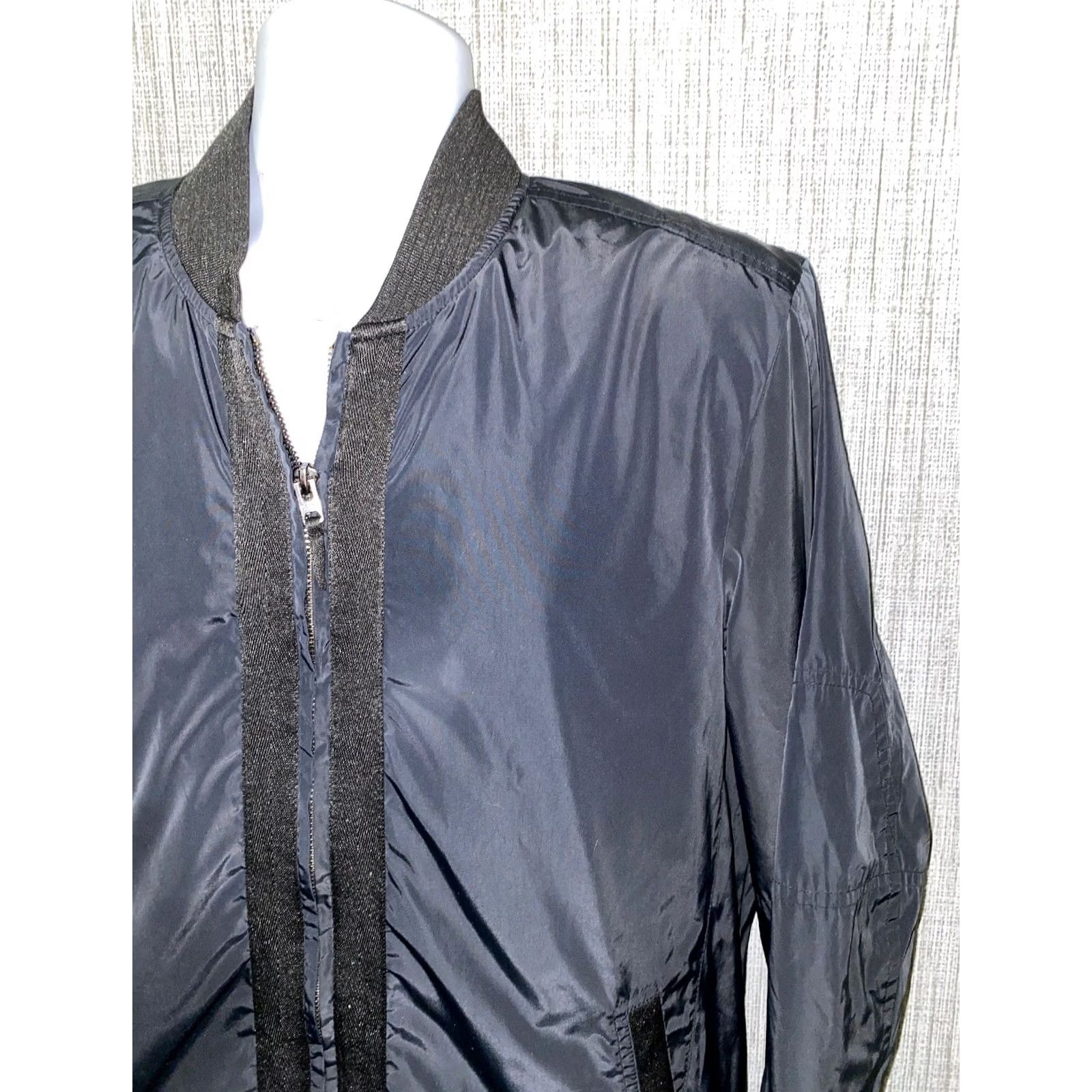 Vintage William Rast Mens Black Full Zip Jacket Size L Size US L / EU 52-54 / 3 - 2 Thumbnail