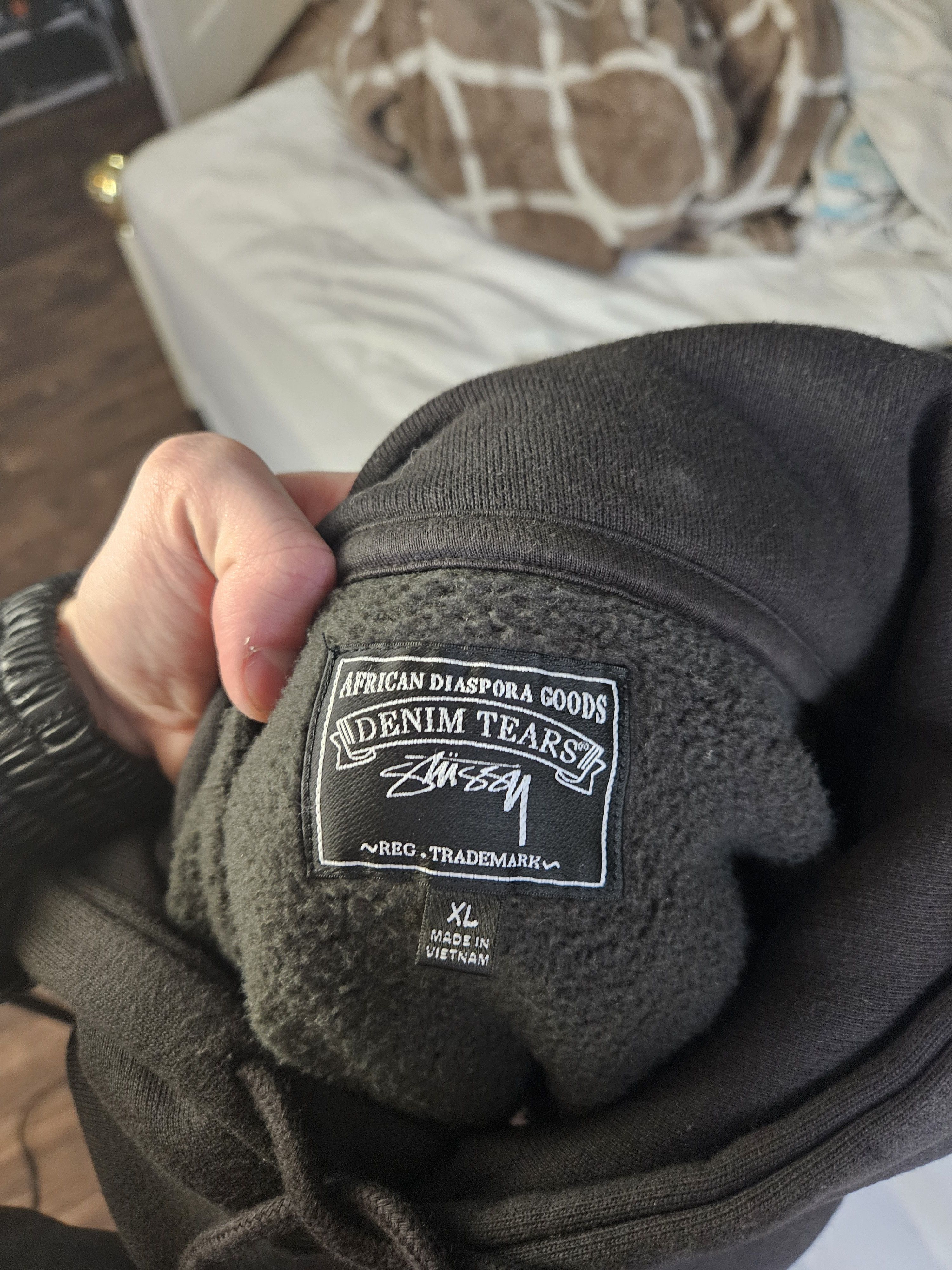 DENIM TEARS × Stussy Stussy Denim Tears 8 Ball Oversized Hoodie Size US XL / EU 56 / 4 - 5 Thumbnail
