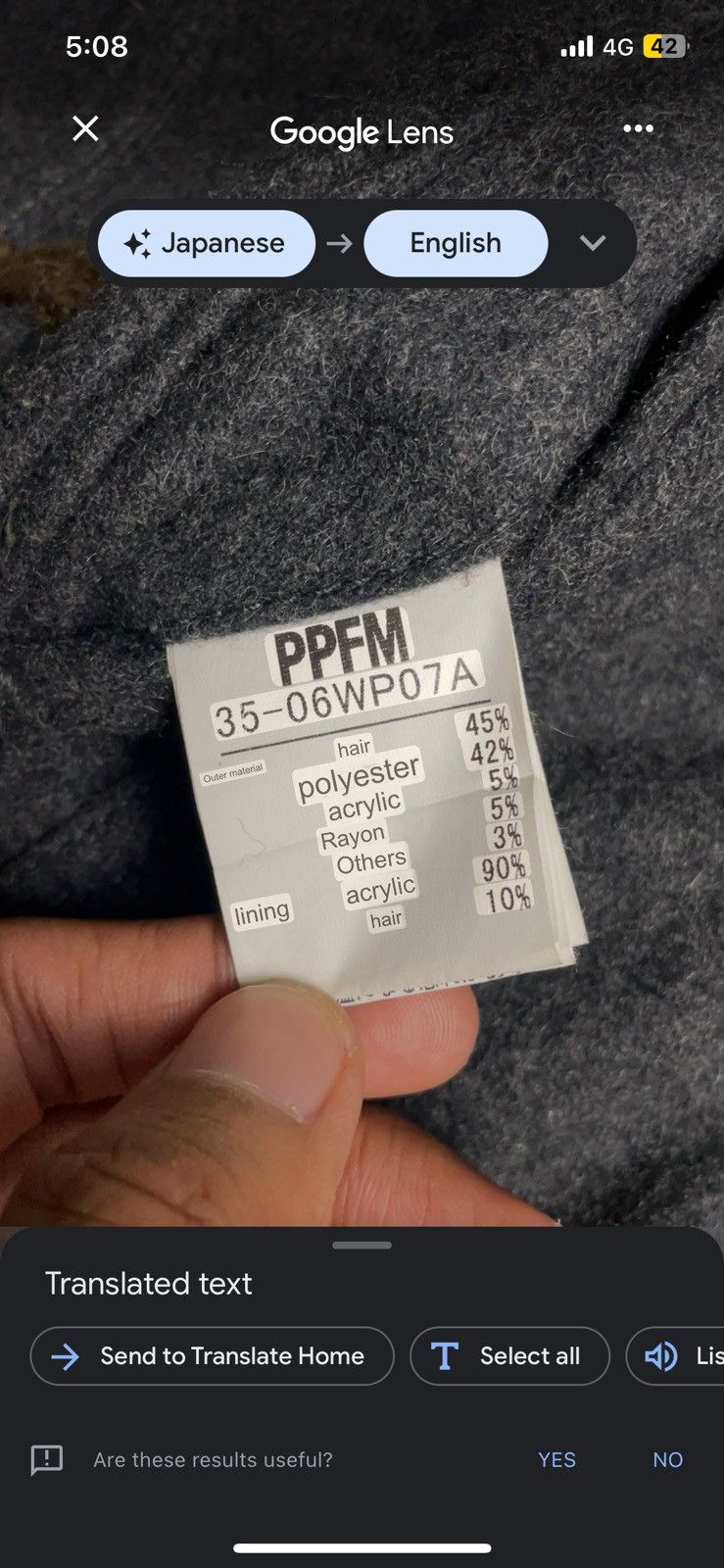 If Six Was Nine 🇯🇵 VINTAGE PPFM WOOL PUNK GOTHIC DUFFLE COAT JACKET Size US M / EU 48-50 / 2 - 8 Thumbnail