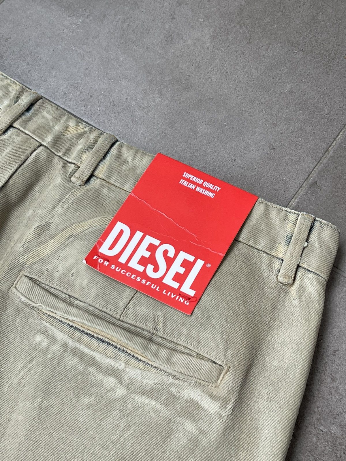 Diesel !DS! SS24 Diesel D-Chino-Work Rubber Trousers Size US 32 / EU 48 - 13 Thumbnail