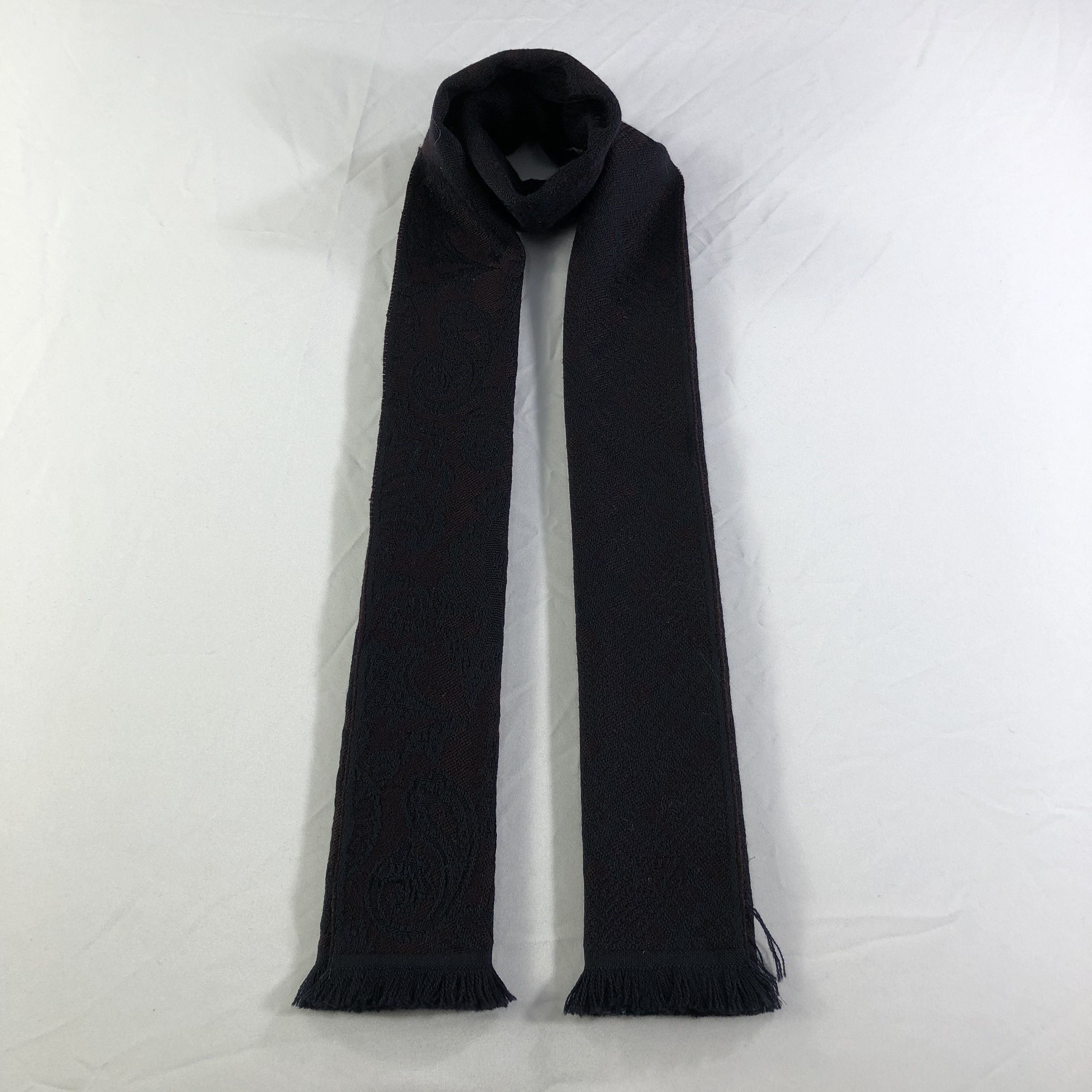 Ermenegildo Zegna Ermenegildo Zegna Wool Scarf Muffler V1382 Size ONE SIZE - 2 Thumbnail