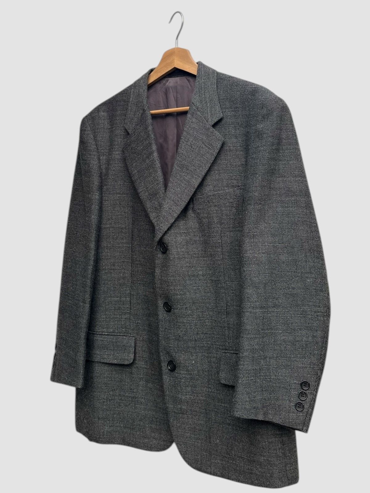Issey Miyake Miyake Design Studio IM Wool Tailored Jacket Size US L / EU 52-54 / 3 - 5 Thumbnail