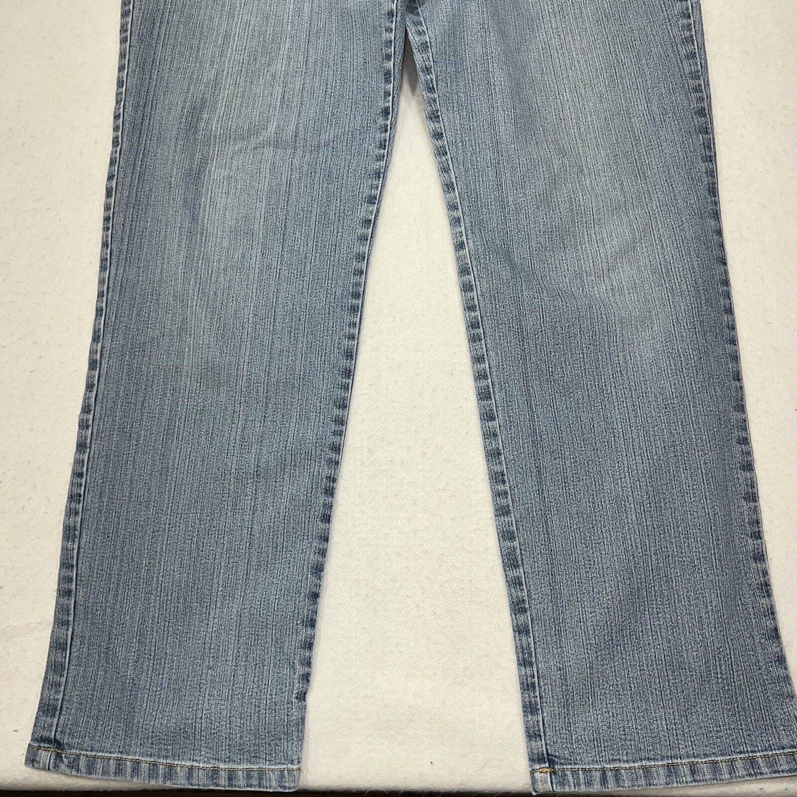 Gloria Vanderbilt Gloria Vanderbilt 14 Straight Leg Denim Jeans Stretch Size 33" - 5 Thumbnail