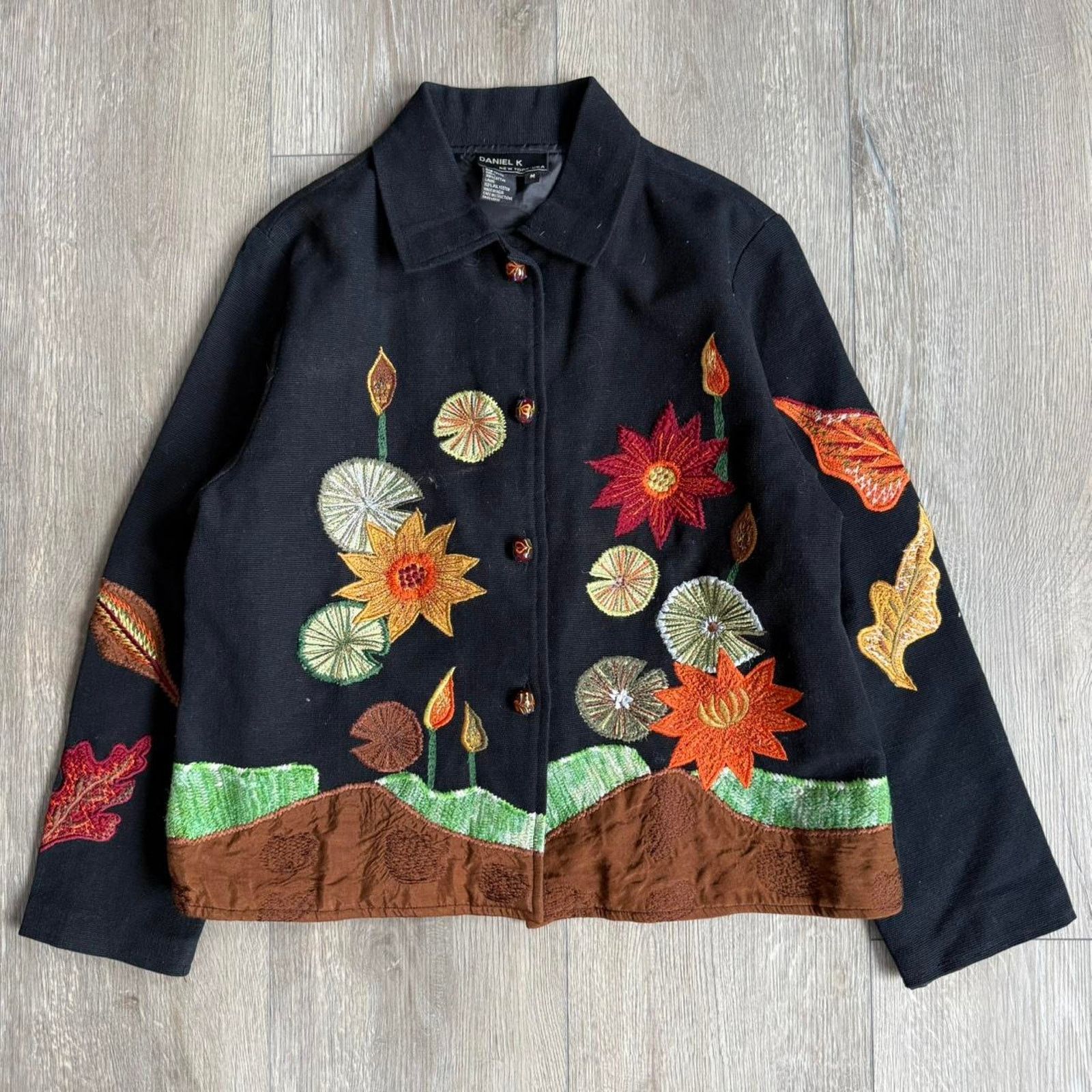 Other Vintage daniel k new york womens button up jacket Size M / US 6-8 / IT 42-44 - 2 Thumbnail