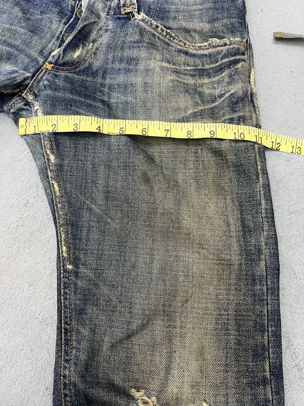 Dolce & Gabbana STEALS🔥🔥🔥DOLCE GABBANA BOOT CUT DISTRESS DENIM Size US 31 - 16 Thumbnail