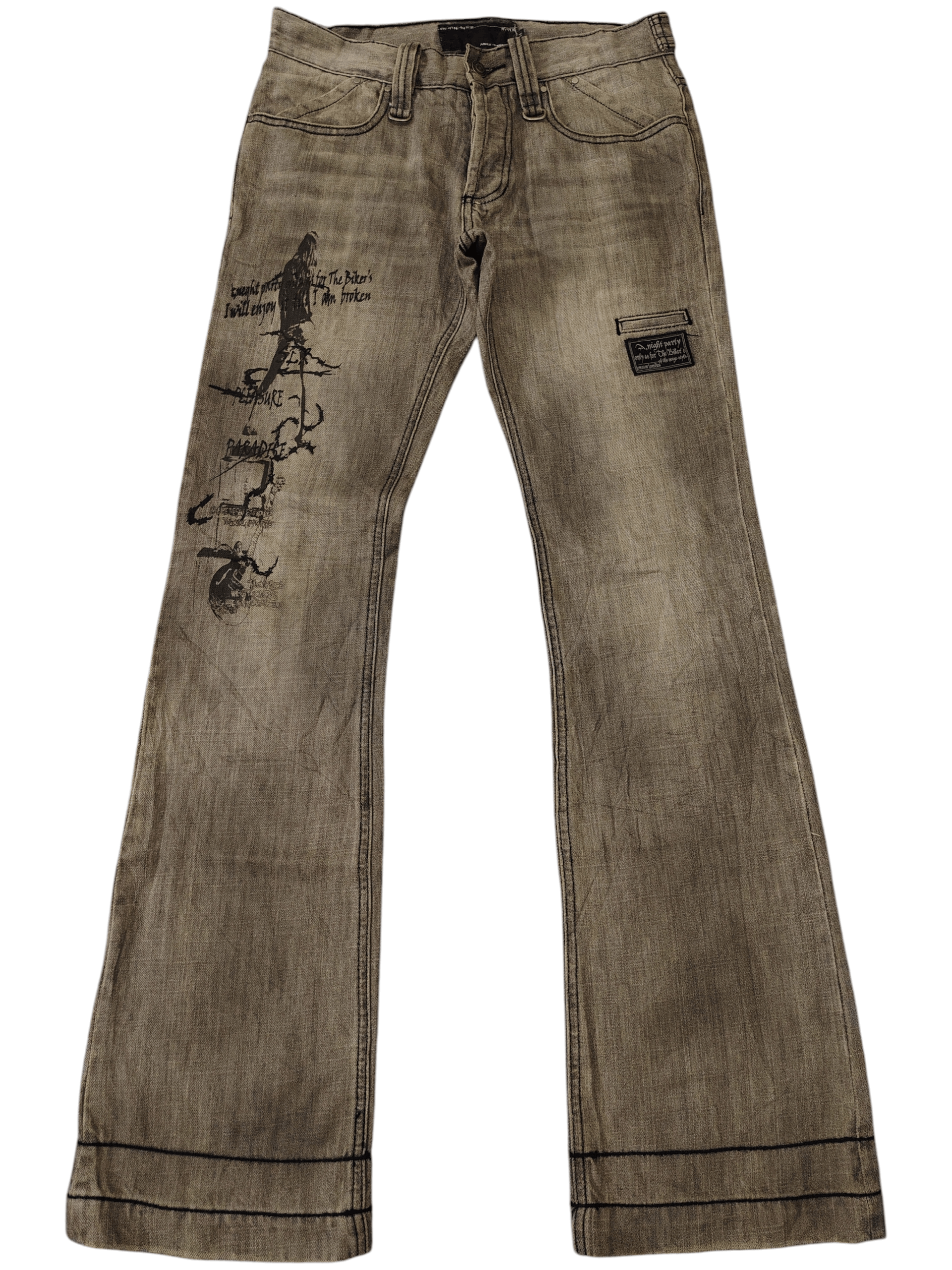 If Six Was Nine Of the neige style Japanese creator Families flare jeans Size US 30 / EU 46 - 1 Thumbnail