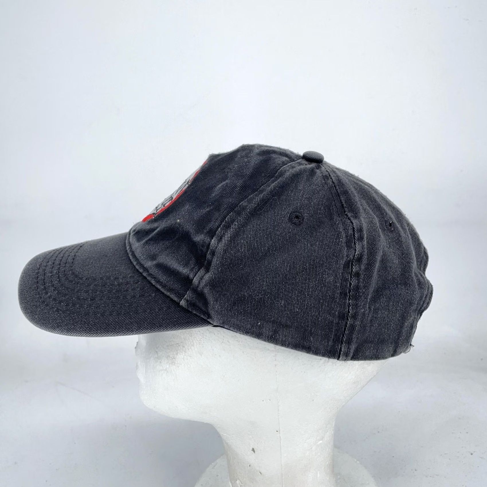 Vintage Demon Slayer Kimetsu no Yaiba Hat Cap Strap Back Black Anime Mens Baseball Cap One Size Adjustable Men Black Anime TV Show Manga Cap Size ONE SIZE - 2 Thumbnail