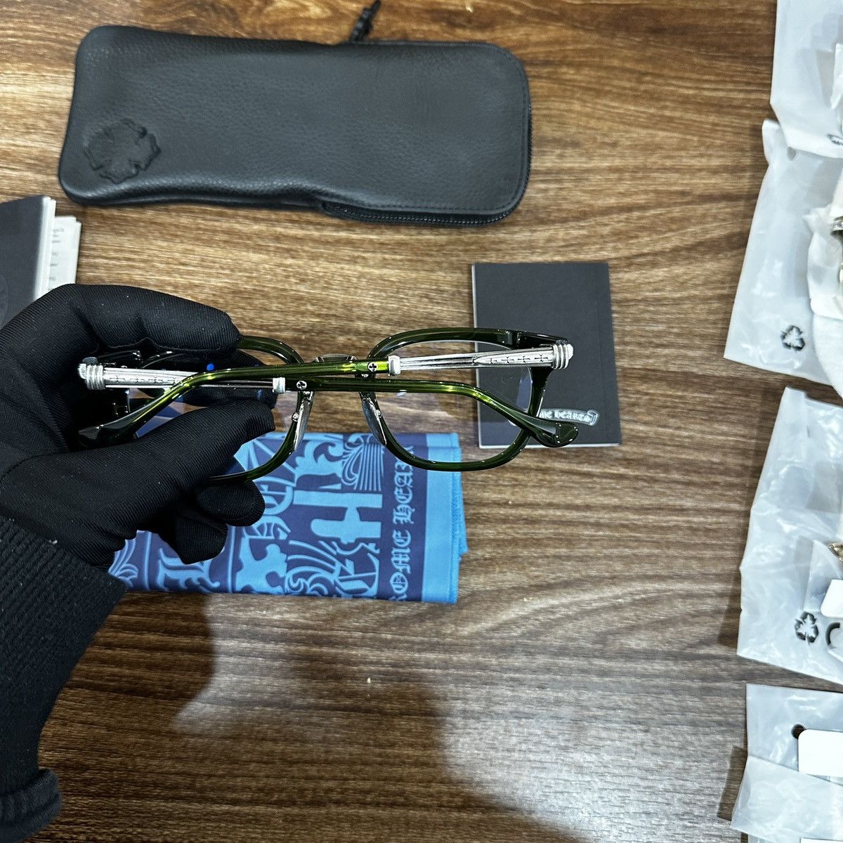 Chrome Hearts CHROME HEARTS TITANASLUVR EYEGLASSES Size ONE SIZE - 4 Thumbnail
