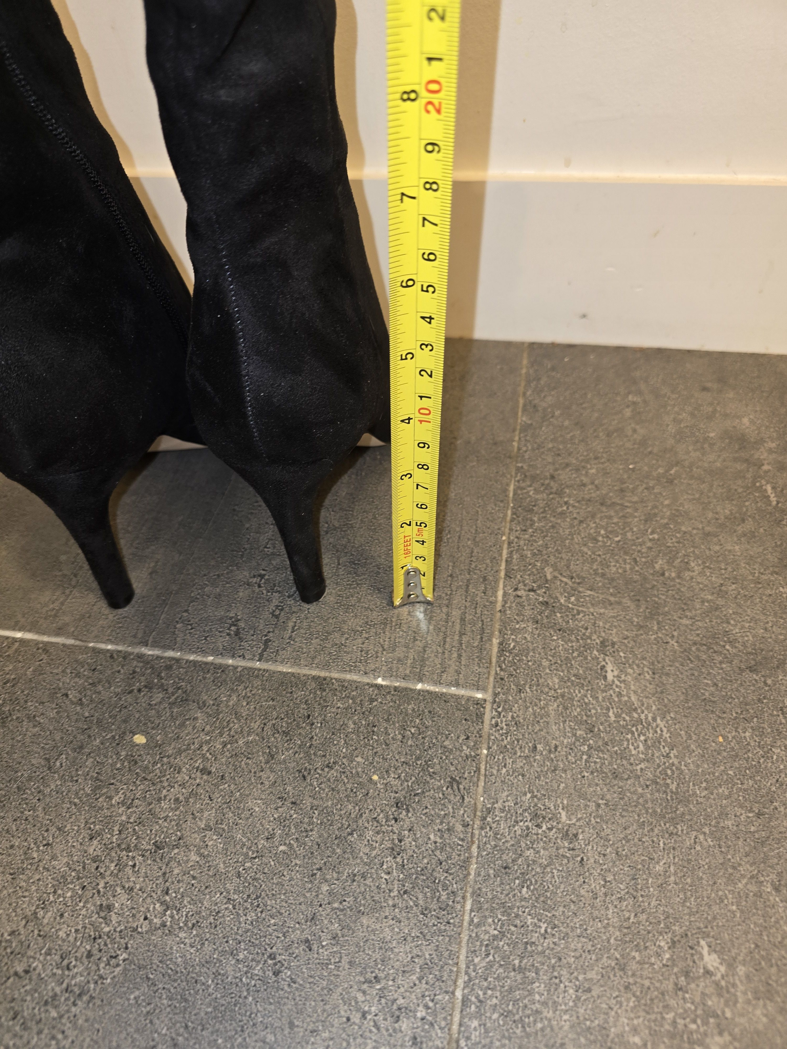 Marc Fisher Marc Fisher LTD Black Genessa3 Over-the-knee Boots Size 9M Size US 9 / IT 39 - 16 Thumbnail