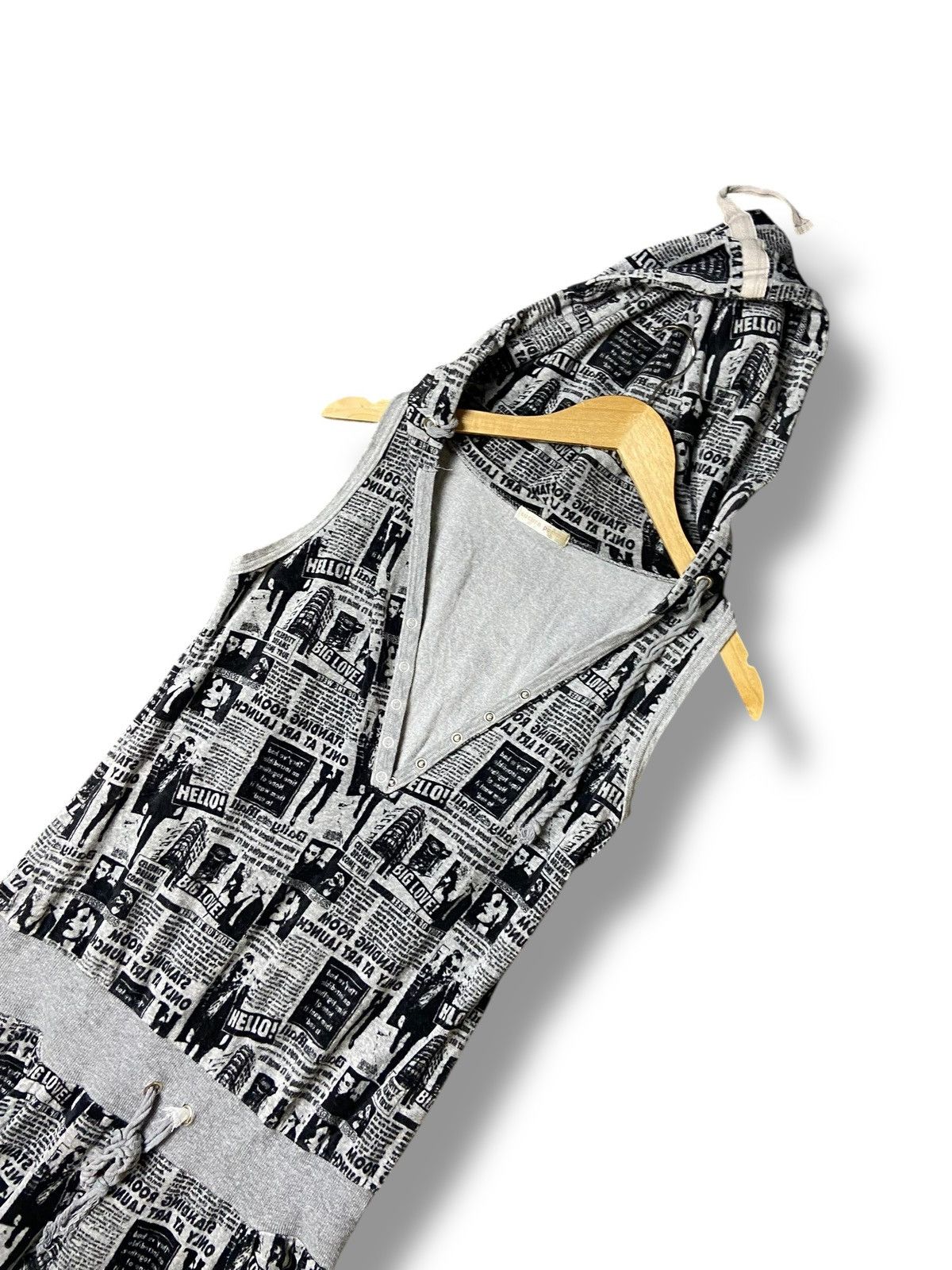 Japanese Brand × Vintage Sucure Pomme Stretchable Fullprint Overalls (118) Size US 30 / EU 46 - 3 Thumbnail