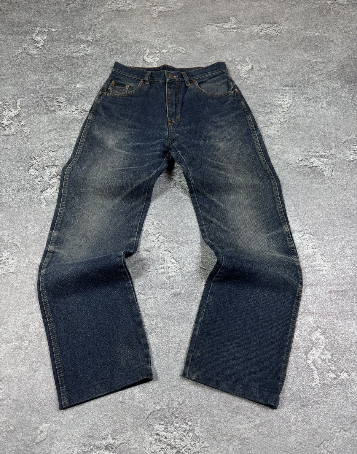 If Six Was Nine 2000s Wrangler Y2K Flare Bootcut Washed Jeans Size 30 Size US 30 / EU 46 - 6 Thumbnail