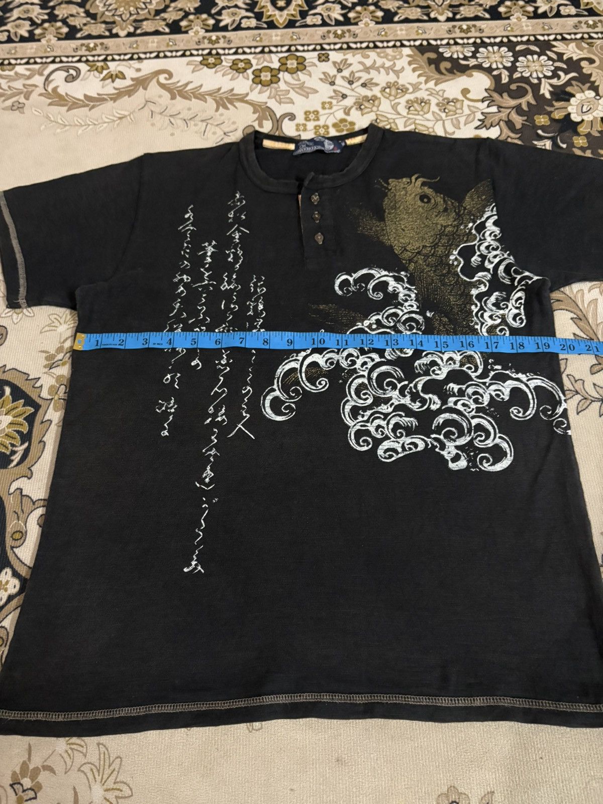 Japanese Brand Vintage Japanese Brand Sukajan Over Print T-Shirt Size US M / EU 48-50 / 2 - 9 Thumbnail