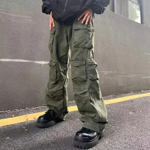 Japanese Brand × Vintage Multi pocket Cargo Pants Size US 32 / EU 48 - 1 Thumbnail