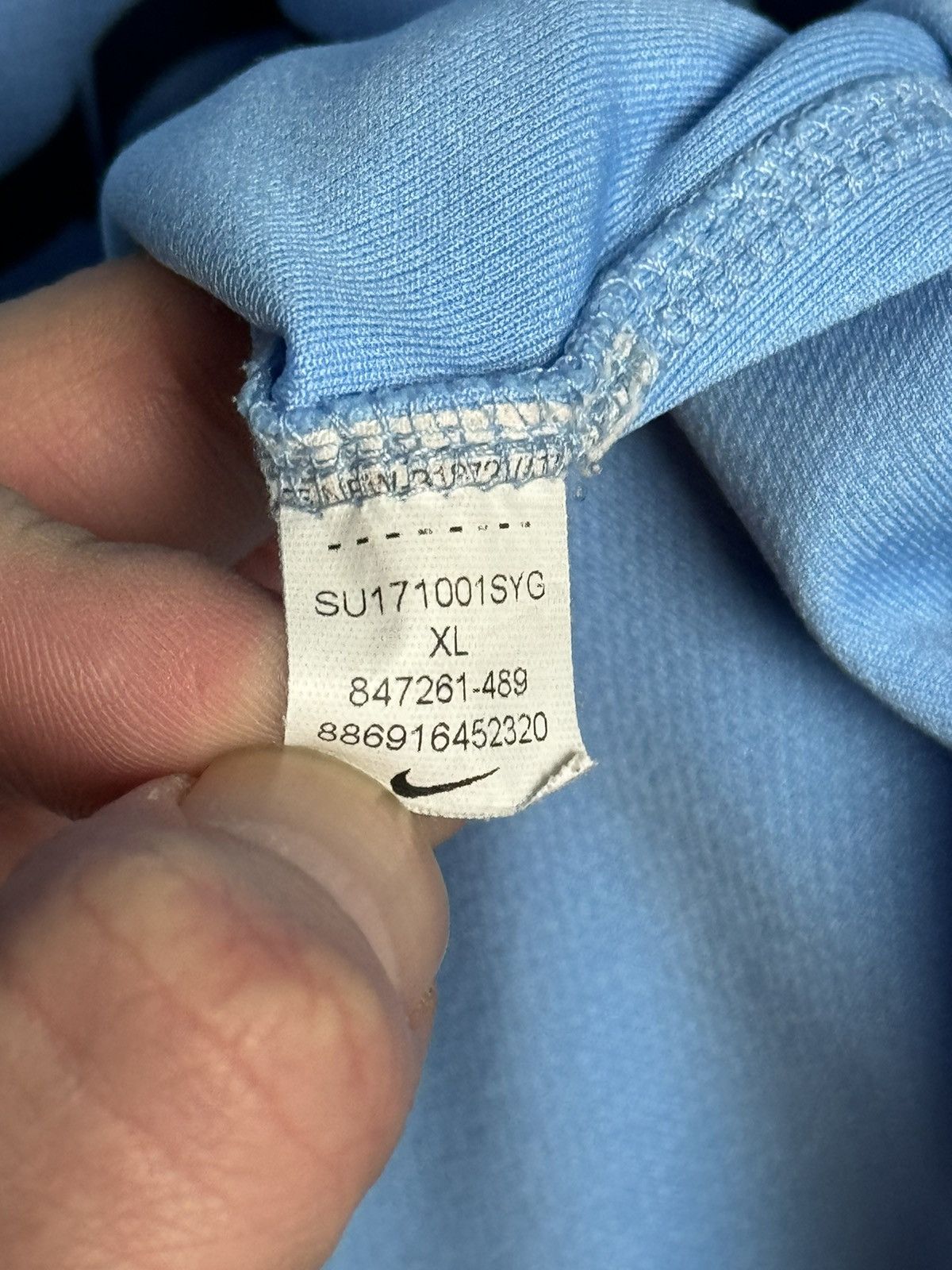 Nike Manchester City 17/18 Home Football Jersey Size US XL / EU 56 / 4 - 23 Thumbnail