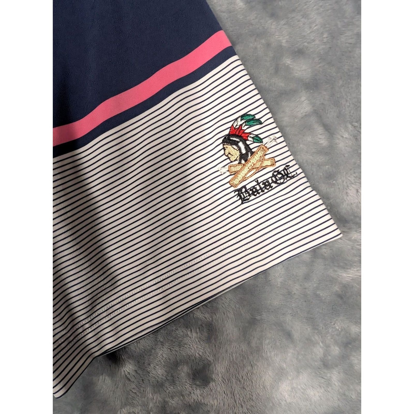 Vineyard Vines Vineyard Vines Polo Shirt Mens L Blue Stripe Tatanka GC Golf Stretch Size US L / EU 52-54 / 3 - 5 Thumbnail