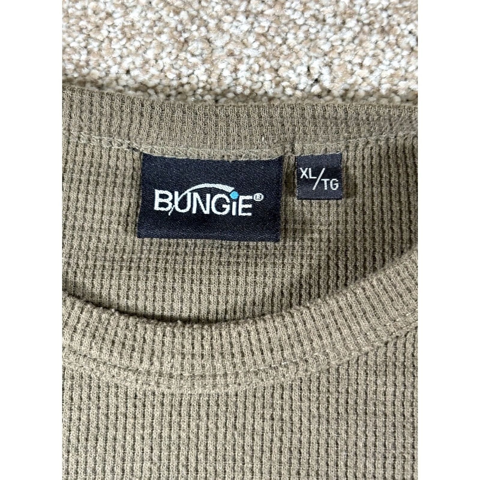 Halo Halo Master Chief Shirt Green Bungie Xbox 360 Thermal Long Sleeve XL Men Crew Neck Graphic Print 2000s Pop Culture Video Games Art Geek Mens Size US XL / EU 56 / 4 - 3 Thumbnail