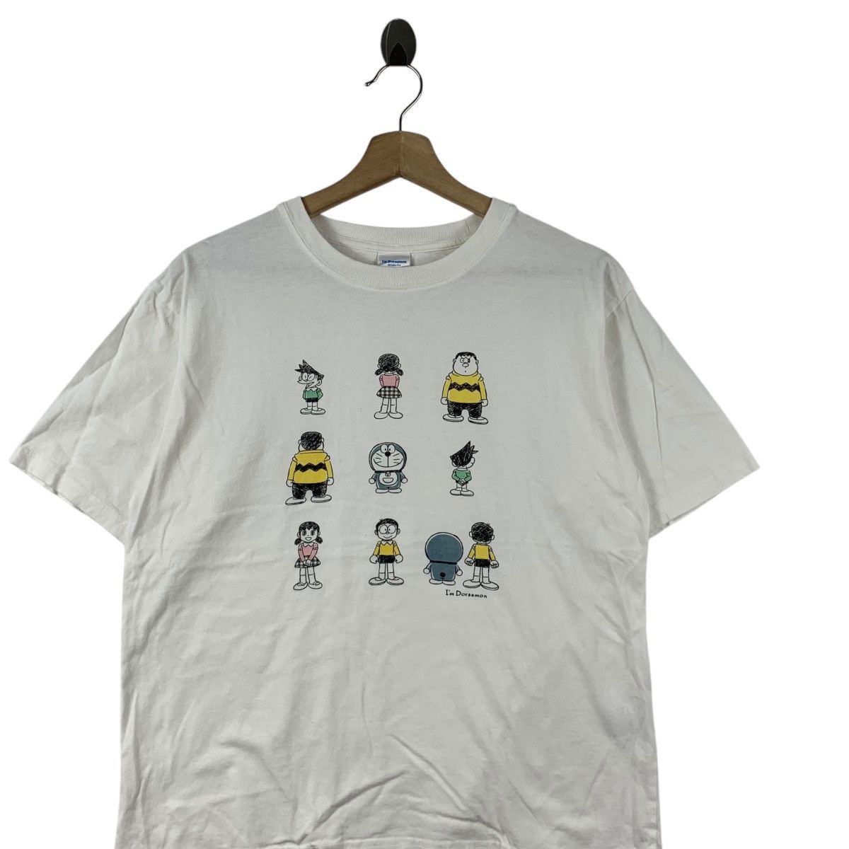 Vintage I’M DORAEMON NOBITA & FRIENDS Movie AnimeTee Shirt Top Size L / US 10 / IT 46 - 3 Thumbnail