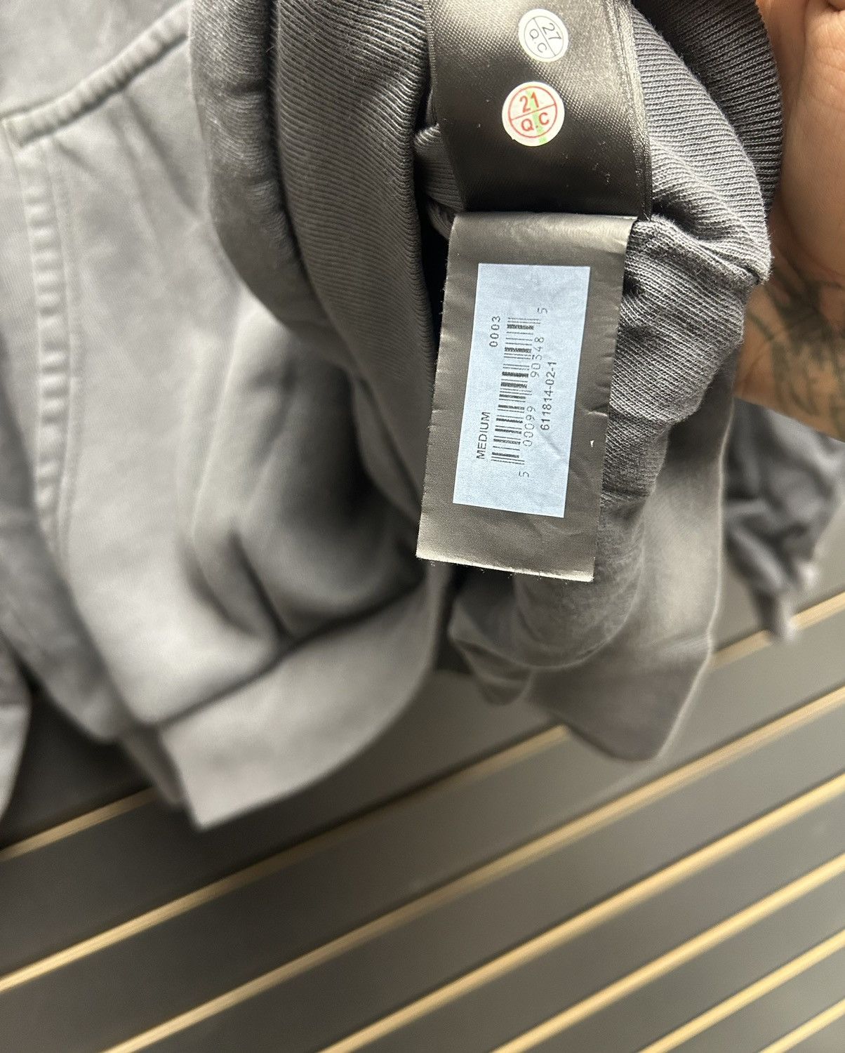 Yeezy YZY x GAP Hoodie & Cargos Dark Grey Size US M / EU 48-50 / 2 - 7 Thumbnail