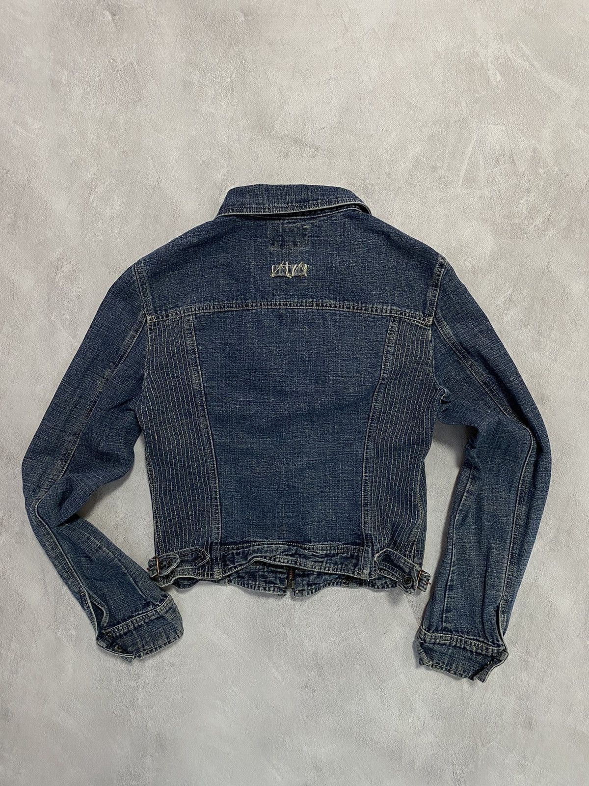 Dolce & Gabbana 🤩 Vintage 2000s Denim Jeans Trucker Jacket Dolce Gabbana D&G Size S / US 4 / IT 40 - 8 Thumbnail