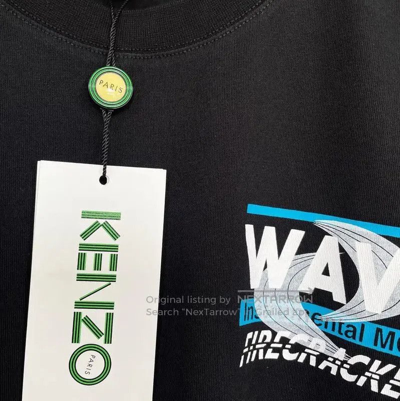 Kenzo KENZO Black Cotton Short-Sleeve T-Shirt . Size US M / EU 48-50 / 2 - 4 Thumbnail