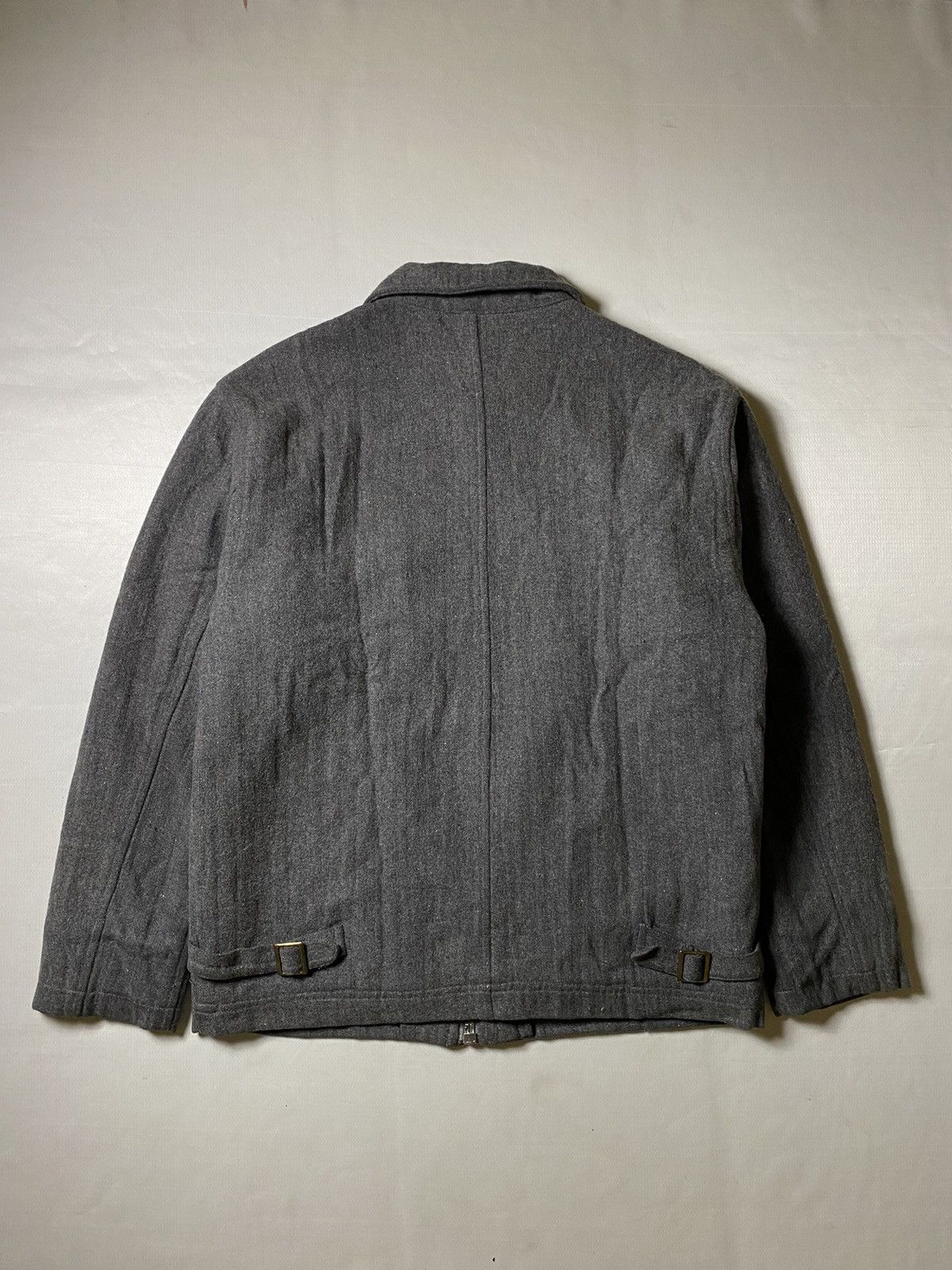 💥RARE💥 Tenderloin T- Melton Jacket Logo Patch Zip Up Blouson