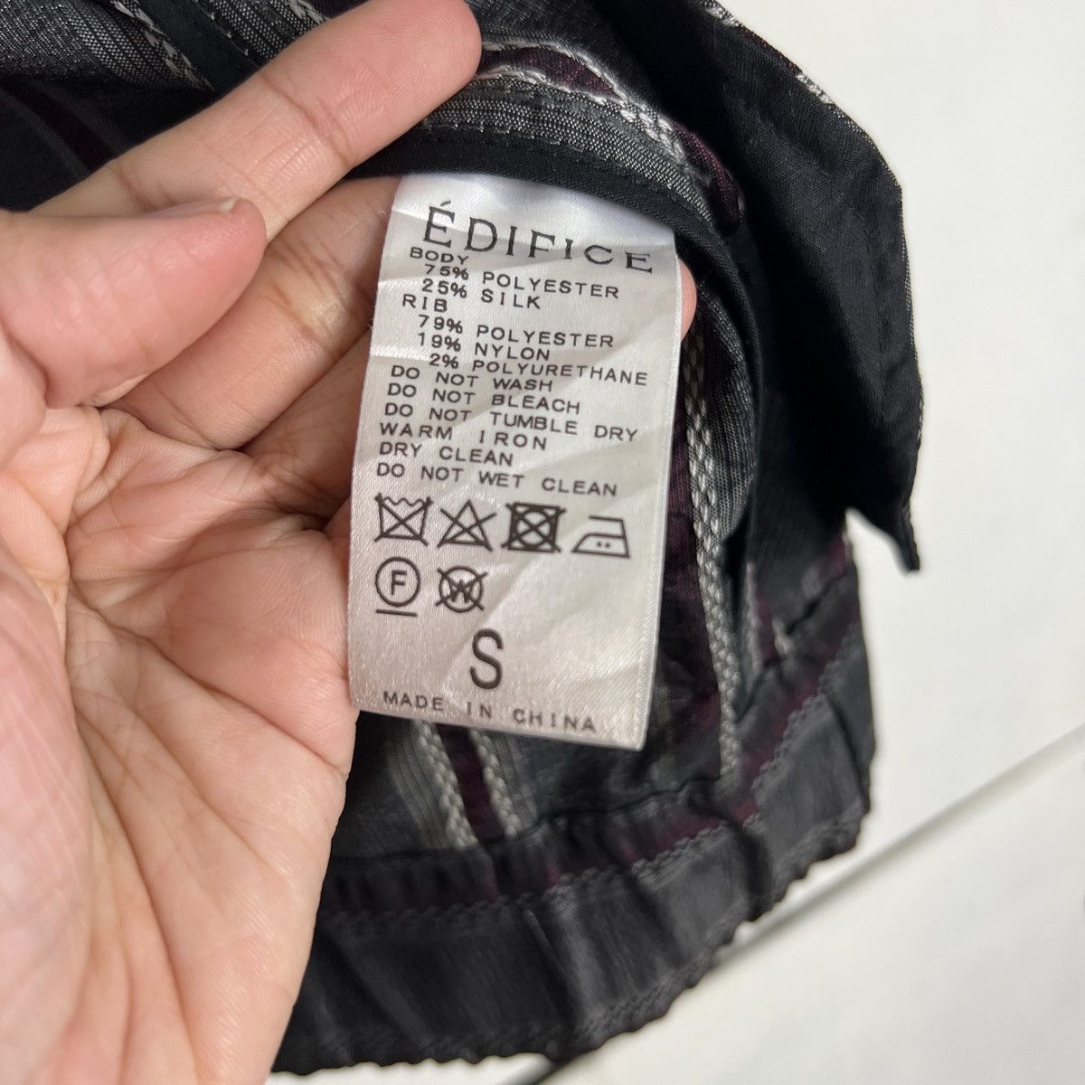 Edifice Japan 🔥 EDIFICE DEPUIS JAPAN STRIPE BLOUSON JACKET Size US S / EU 44-46 / 1 - 17 Thumbnail