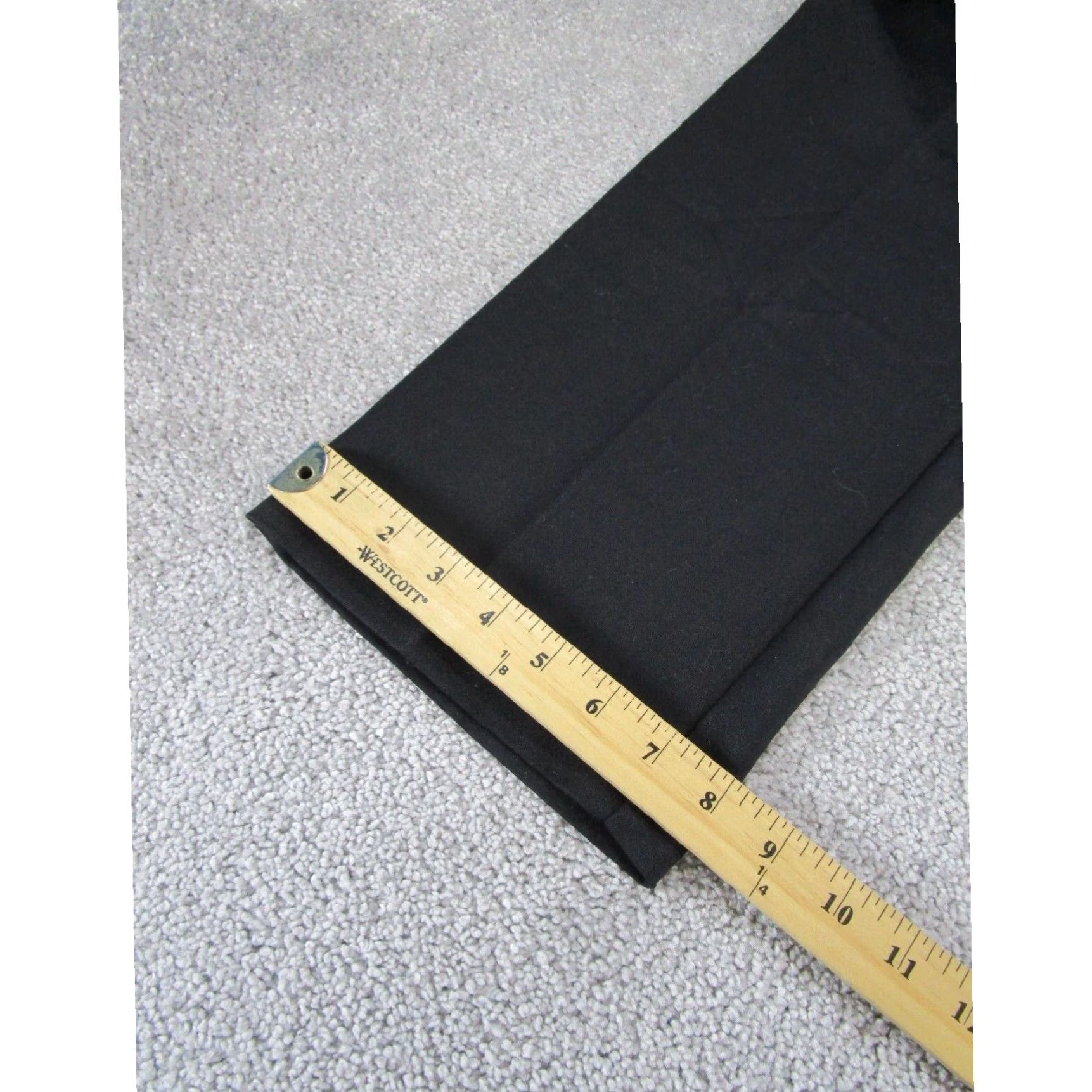 Vintage Chicos Womens Classic Black Trouser Ankle Pants 16 US 3 Flex Waistband NEW Size 38" / US 16 / IT 52 - 7 Thumbnail