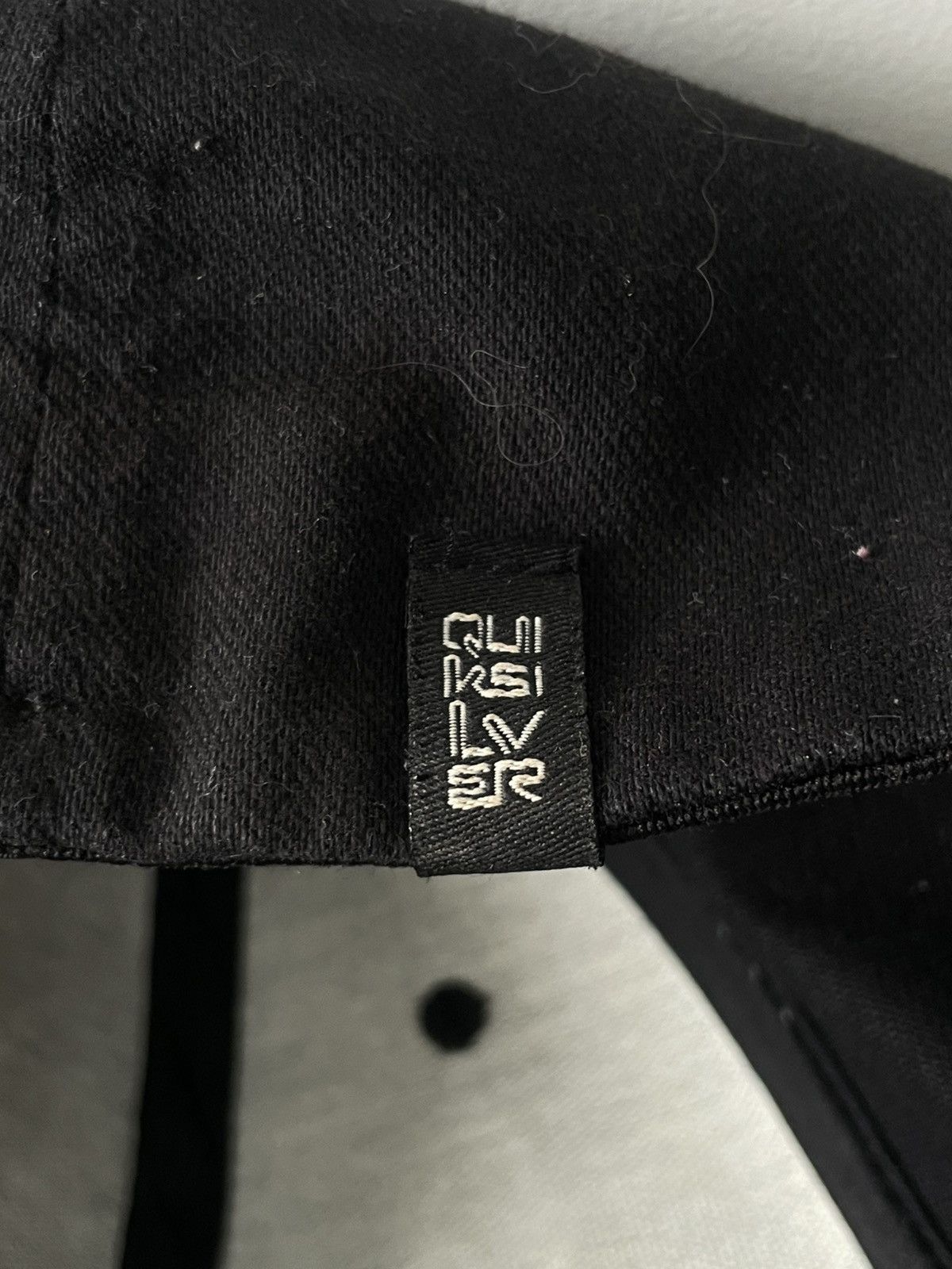 Quiksilver Vintage Quiksilver 00’s FlexFit Y2K Surf Hat Cap Black RARE Size ONE SIZE - 4 Thumbnail