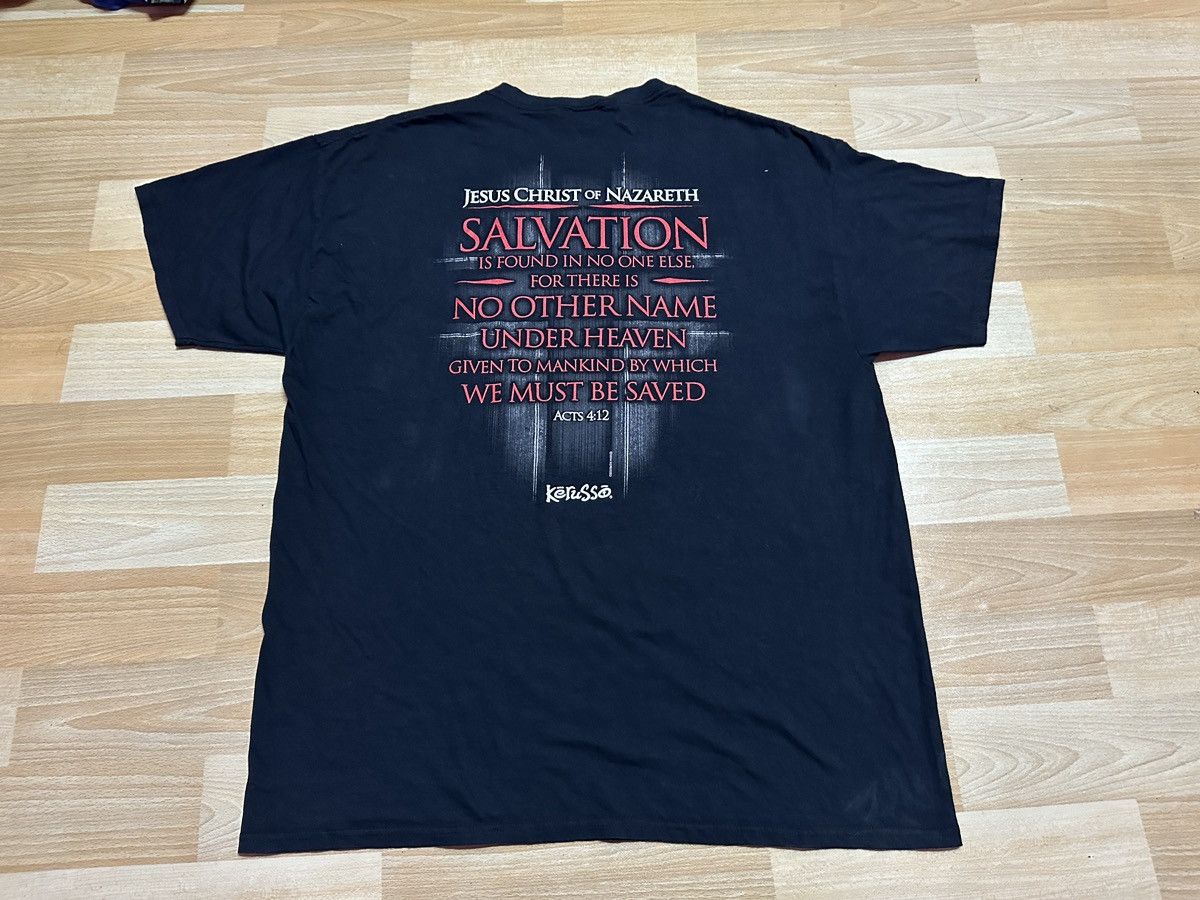 Fruit Of The Loom × Vintage Kerusso Salvation Jesus Christ Shirt Size US XL / EU 56 / 4 - 8 Thumbnail