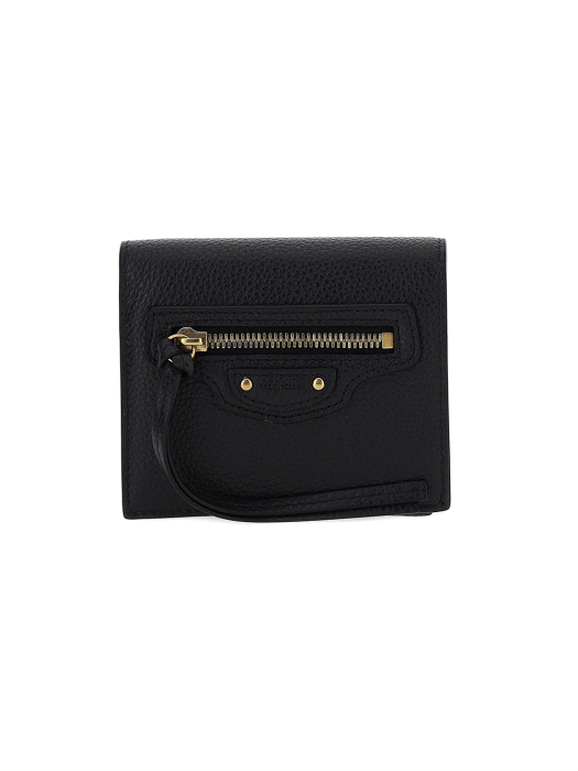 Balenciaga o1srvl11e1124 Size: OS / Neo Classic Wallet in Black Size ONE SIZE - 1 Thumbnail