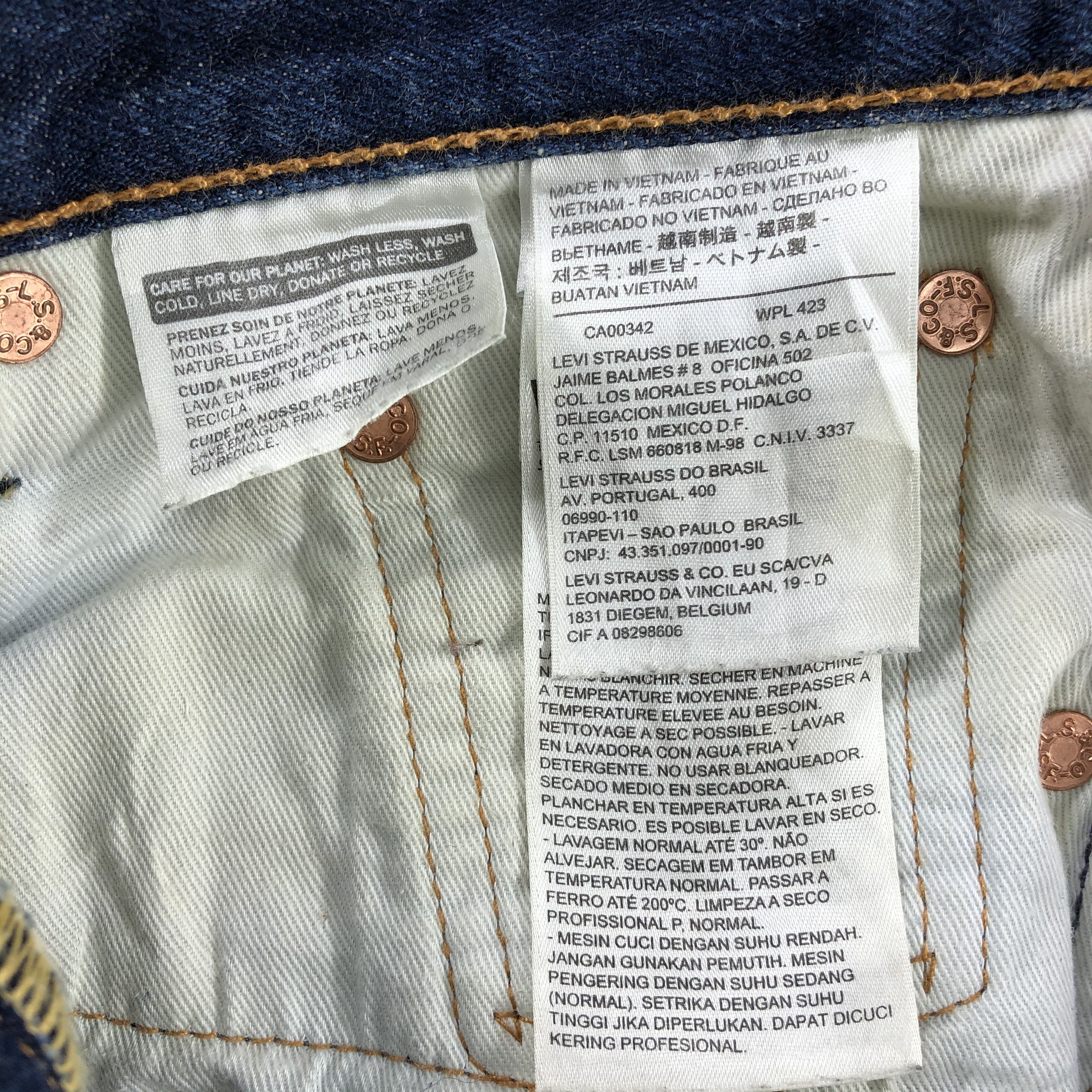 Levi's × Vintage Vintage Blue Wash Levis 502 Jeans-JM2575 Size US 29 - 10 Thumbnail