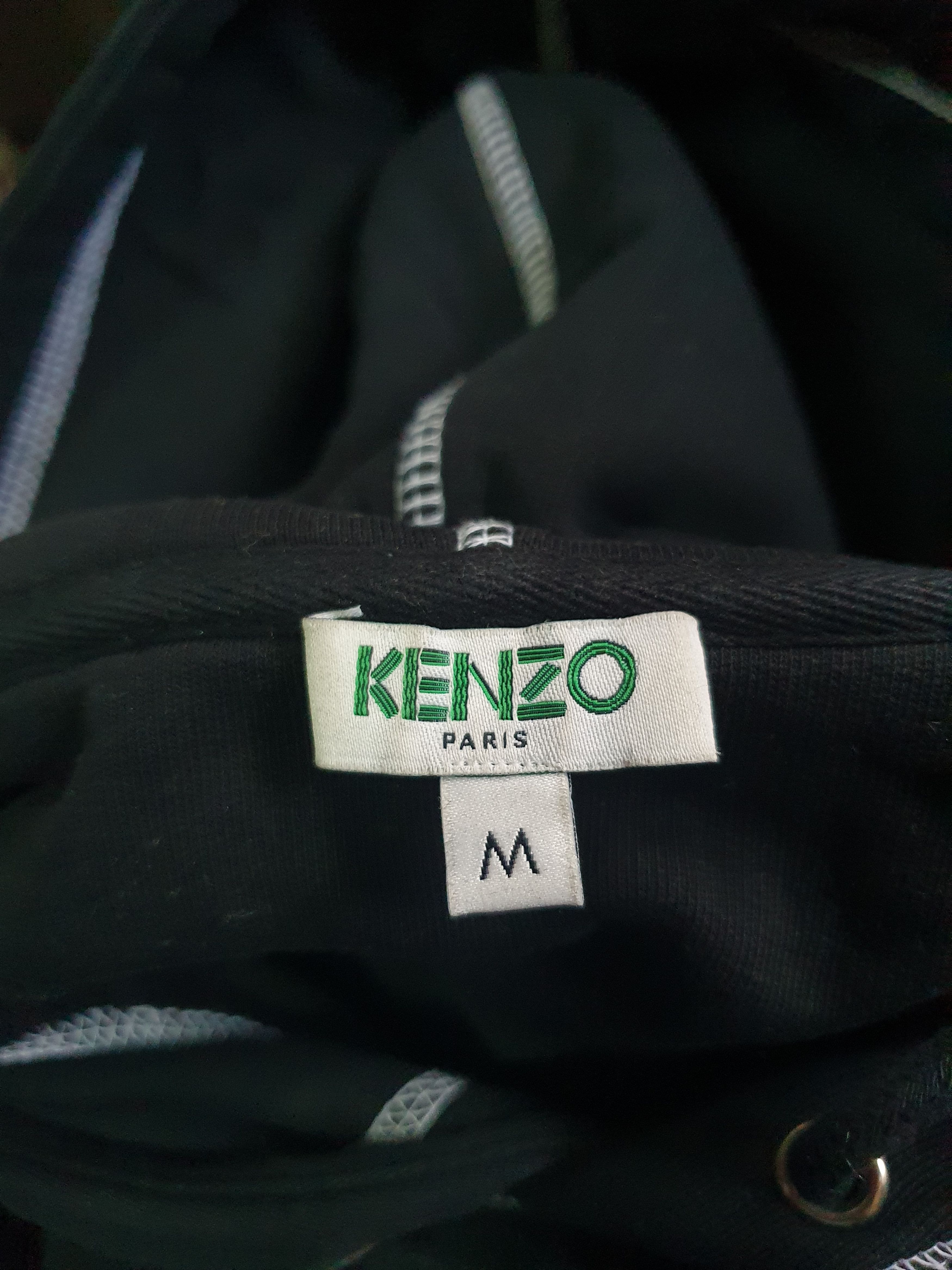 Kenzo Contrast Stitching KENZO Tiger Embroidered Logo Hoodie Size US M / EU 48-50 / 2 - 22 Thumbnail