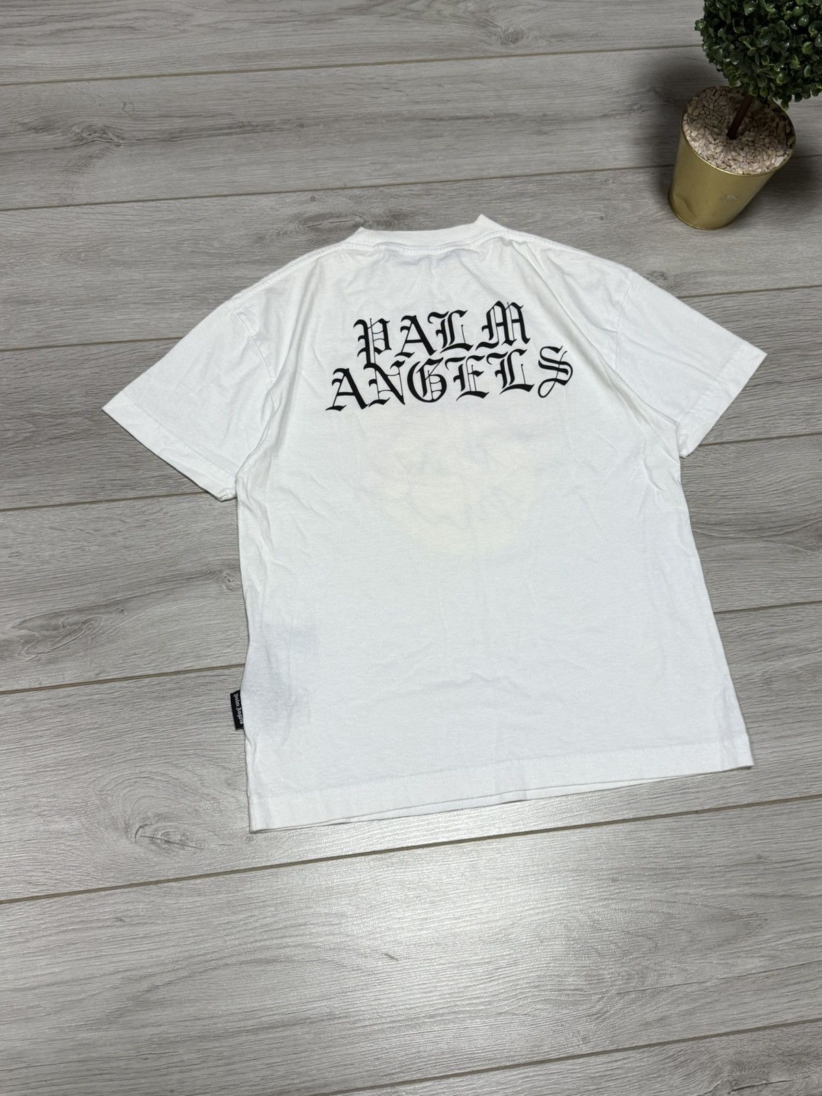 Palm Angels Palm Angels Smiley Edition Burning Head Oversized T-Shirt Size US M / EU 48-50 / 2 - 12 Thumbnail