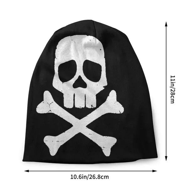 VIBE Harlock Vintage 3d Print Beanies Cap Size ONE SIZE - 3 Thumbnail