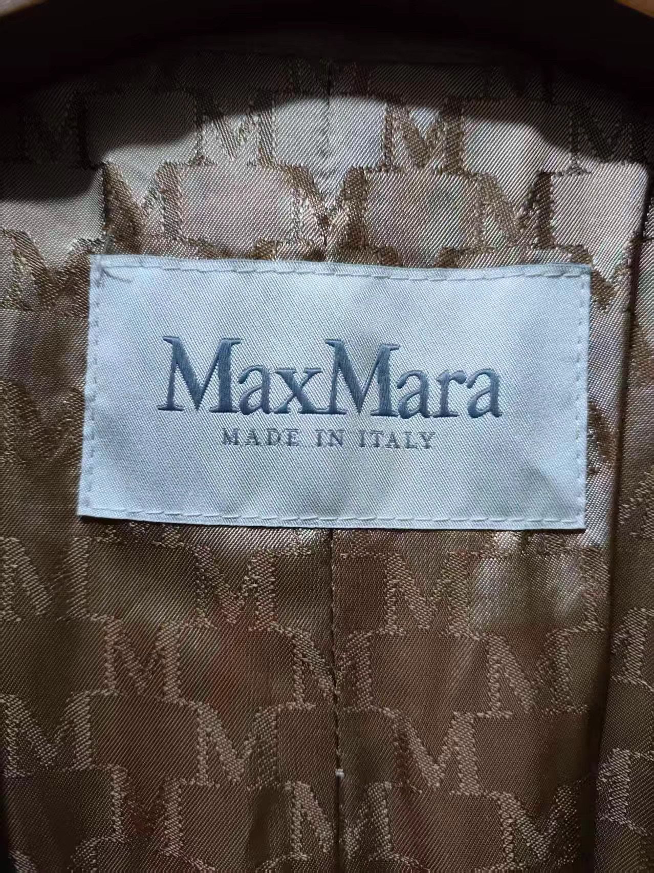 Max Mara MaxMara 101801 Camel Long Coat K13 Size M / US 6-8 / IT 42-44 - 3 Thumbnail