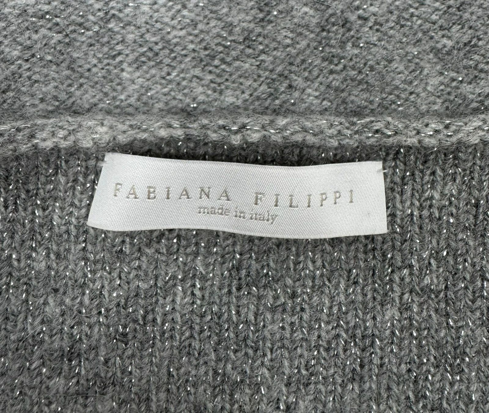 Fabiana Filippi Fabiana Filippi Wool Angora Knit Top One size Size ONE SIZE - 11 Thumbnail