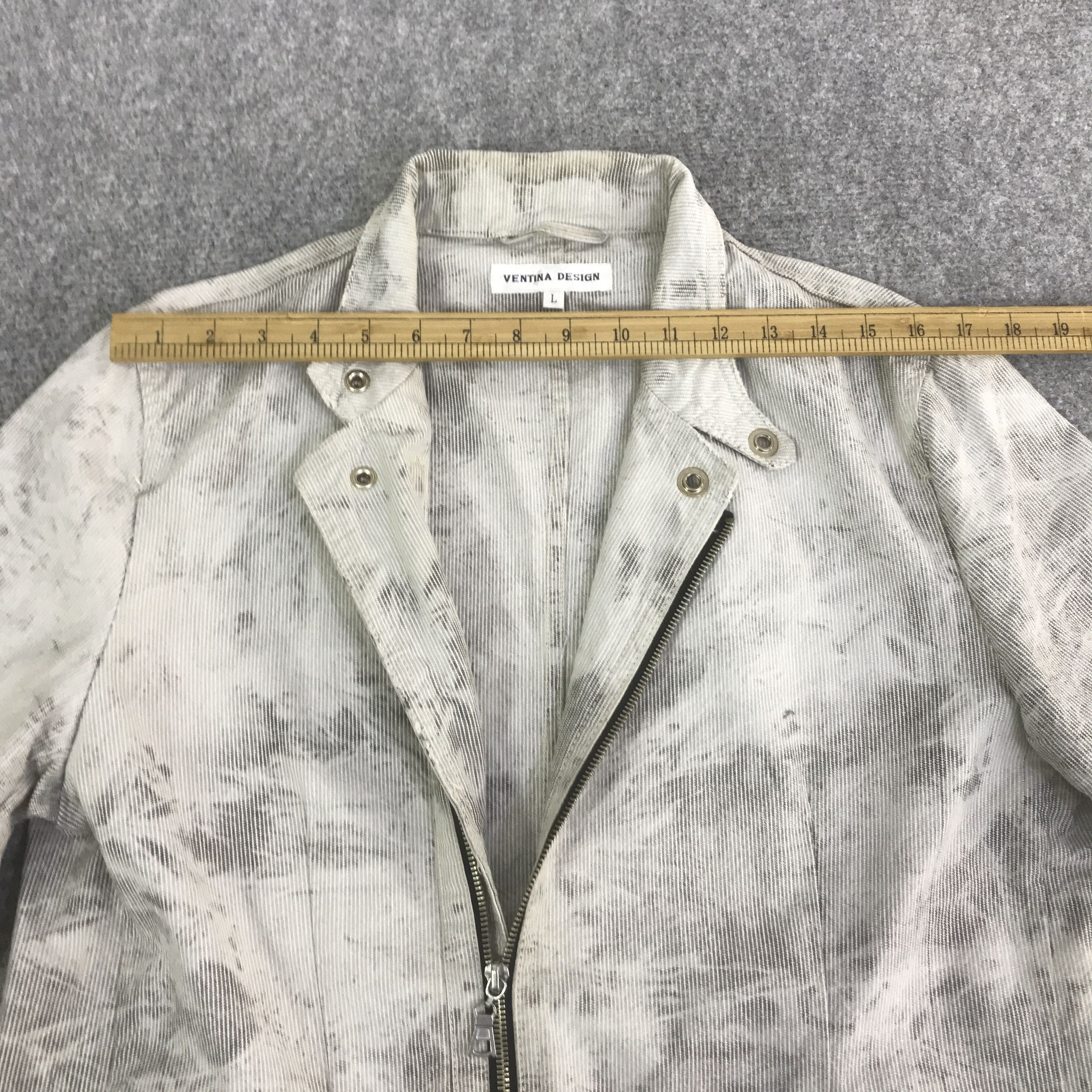 Japanese Brand VENTINA DESIGN PUNK ZIPPER JACKET K127B3 Size US L / EU 52-54 / 3 - 5 Thumbnail