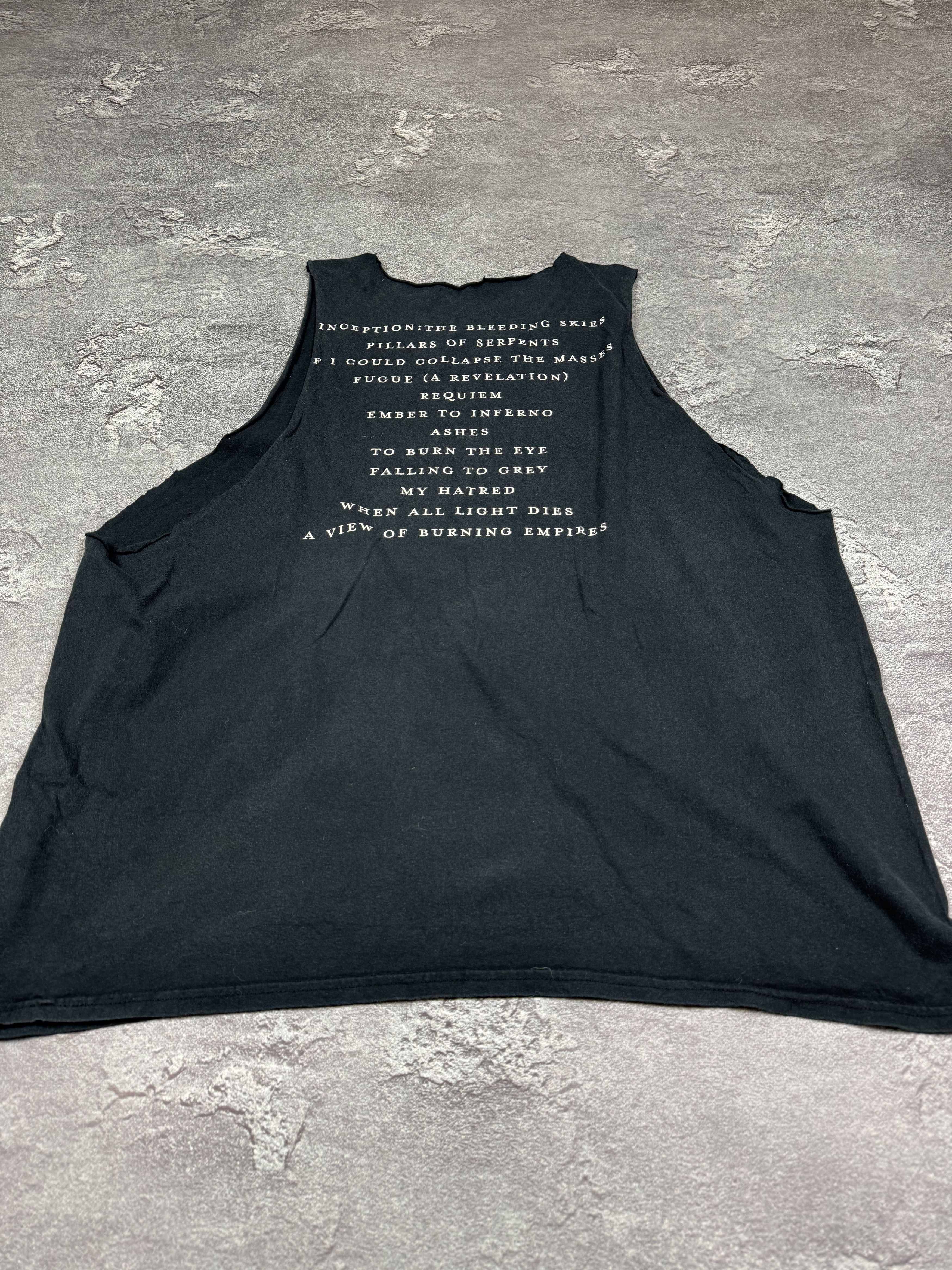 Band Tees Trivium Faded Rock Gothic Tank Top Shirt Size XL Streetwear Size US XL / EU 56 / 4 - 6 Thumbnail