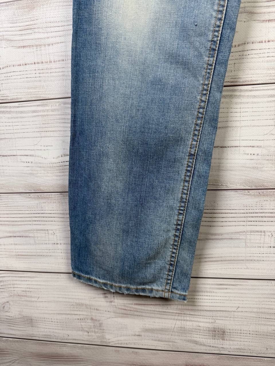 Dolce & Gabbana Vintage Dolce Gabbana Jeans Big Logo Washed Distressed Japan Size US 31 - 6 Thumbnail
