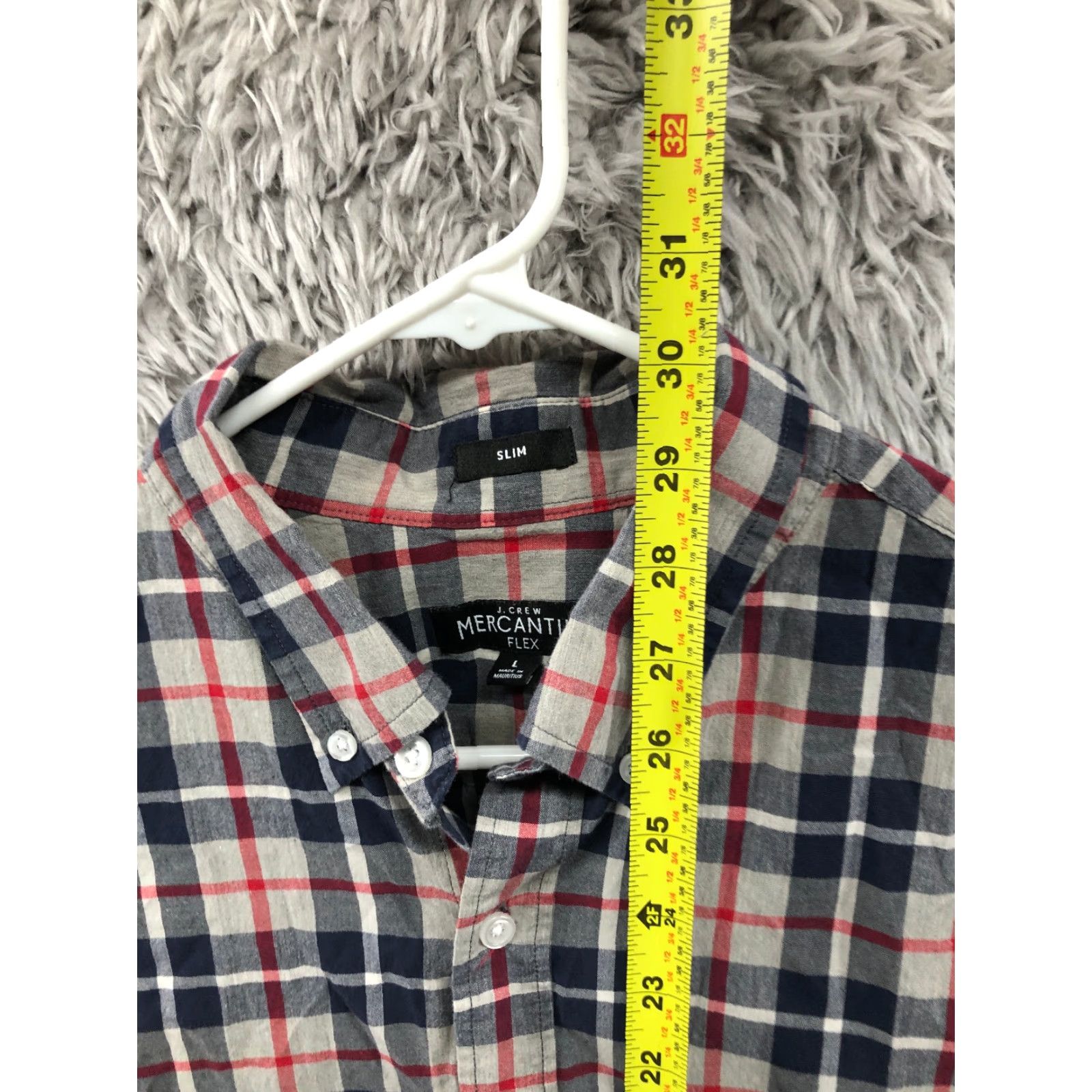 J.Crew J.CREW Mercantile Size L Mens Long Sleeve Button Down Slim Multicolor Shirt Size US L / EU 52-54 / 3 - 5 Thumbnail