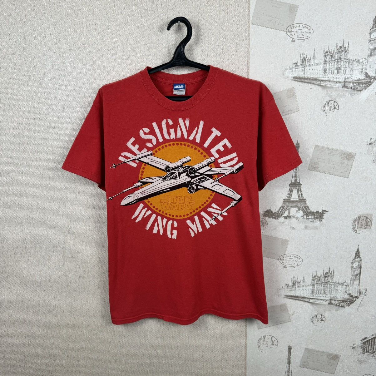 Star Wars Vintage Star Wars T shirt Resignated Wing Man X Wing Red L Size US L / EU 52-54 / 3 - 1 Thumbnail